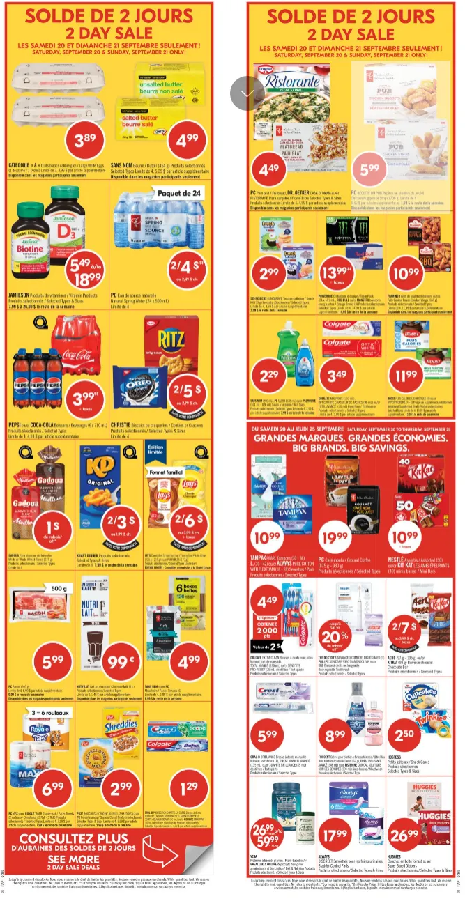 Pharmaprix flyers from September 20 to September 25 2025 - flyer page 2