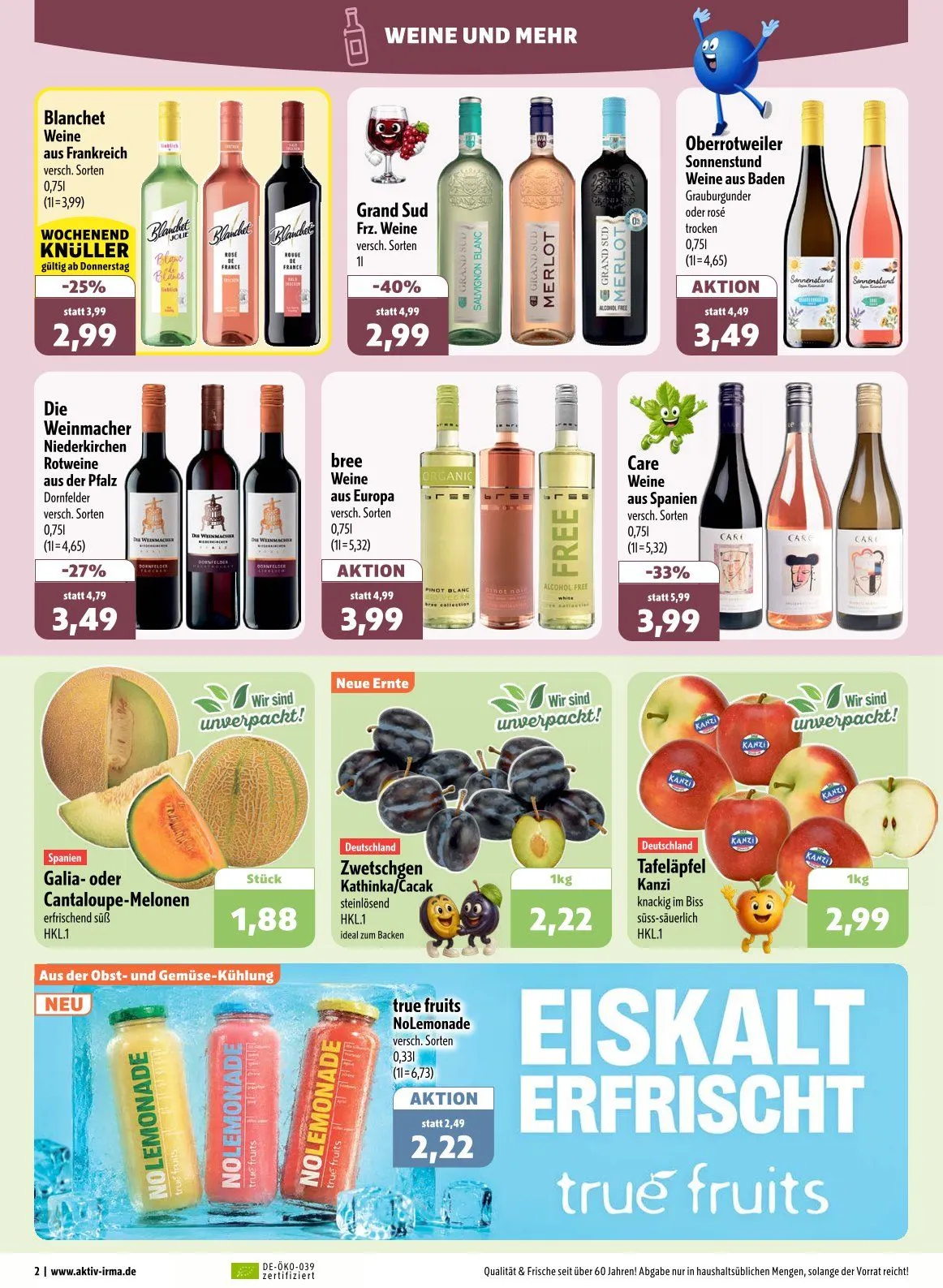 Aktiv Irma Angebote von 27. Juli bis 1. August 2026 - Prospekt seite 4