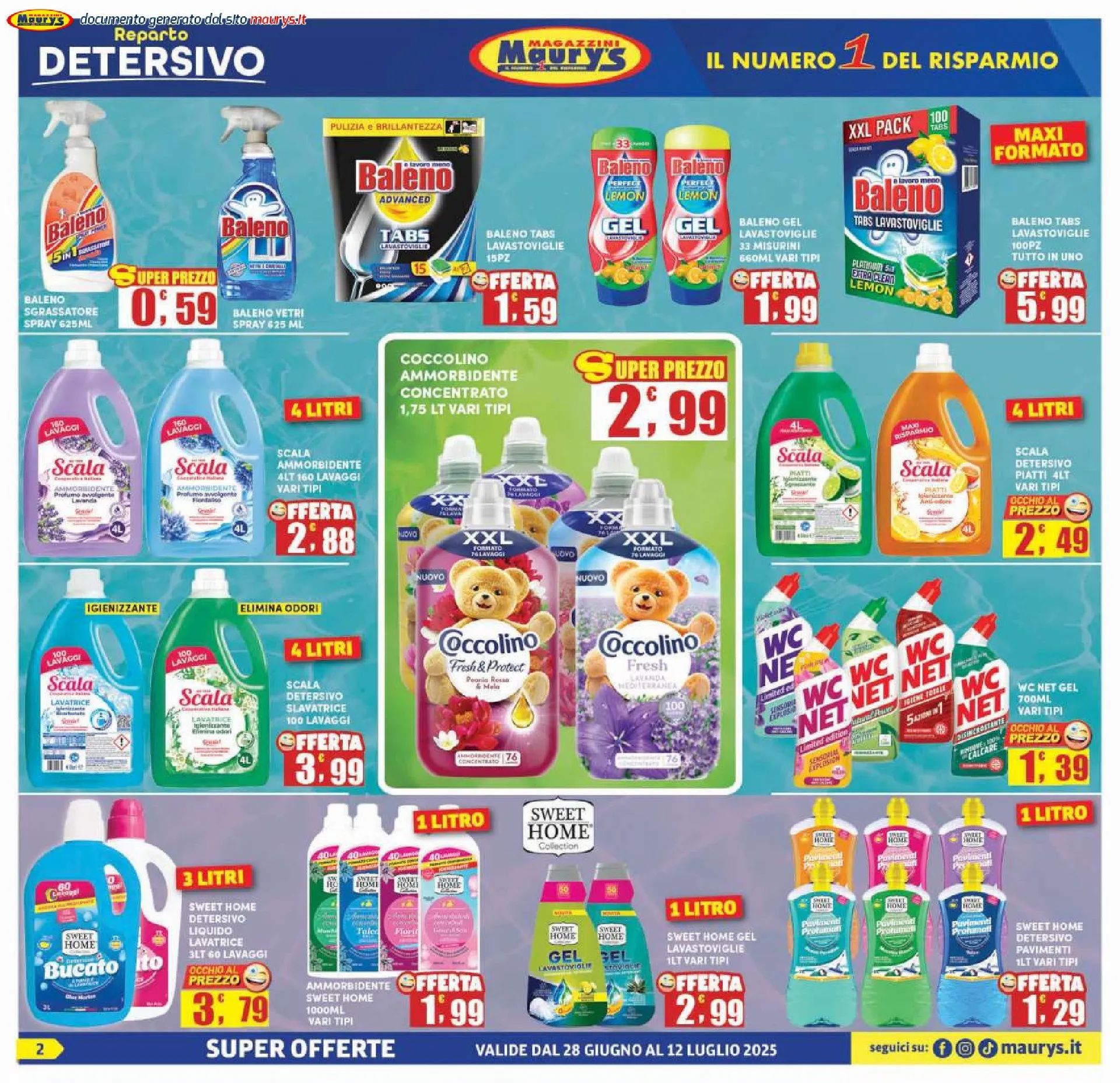 Maury's Promozione da 28 giugno a 12 luglio di 2025 - Pagina del volantino 2