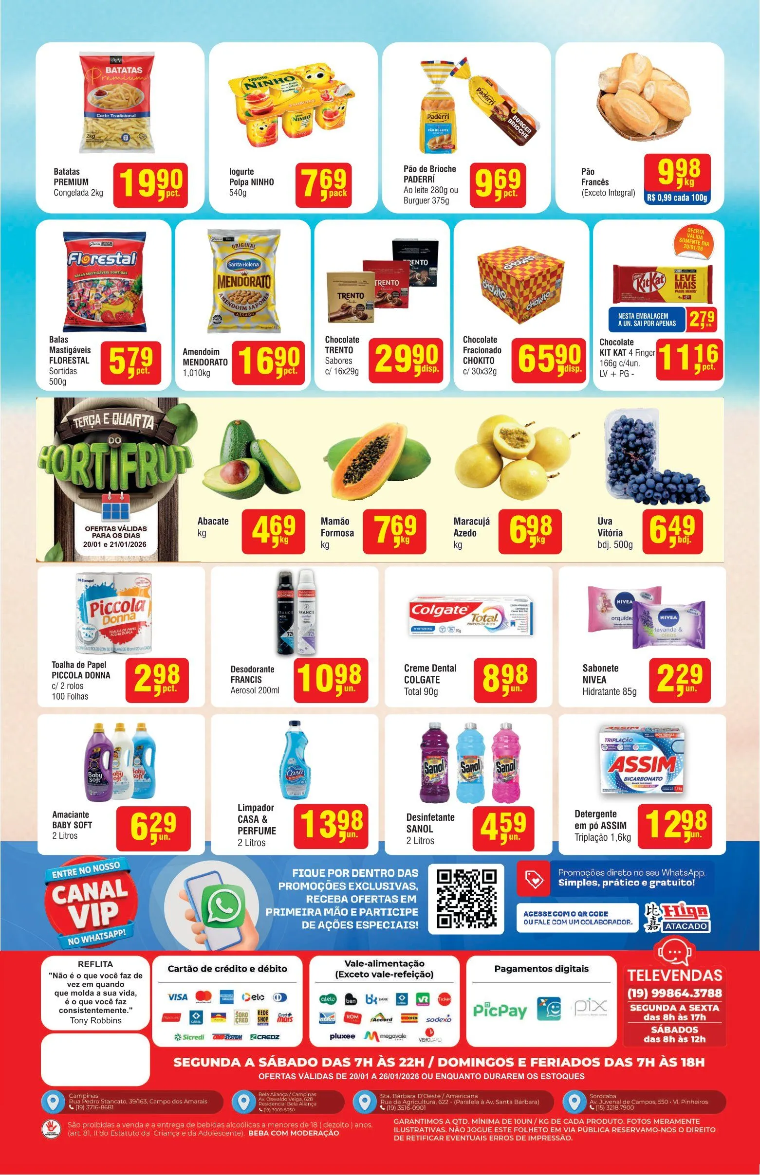 Encarte de Higa Atacado 20 de janeiro até 26 de janeiro 2026 - Pagina 2