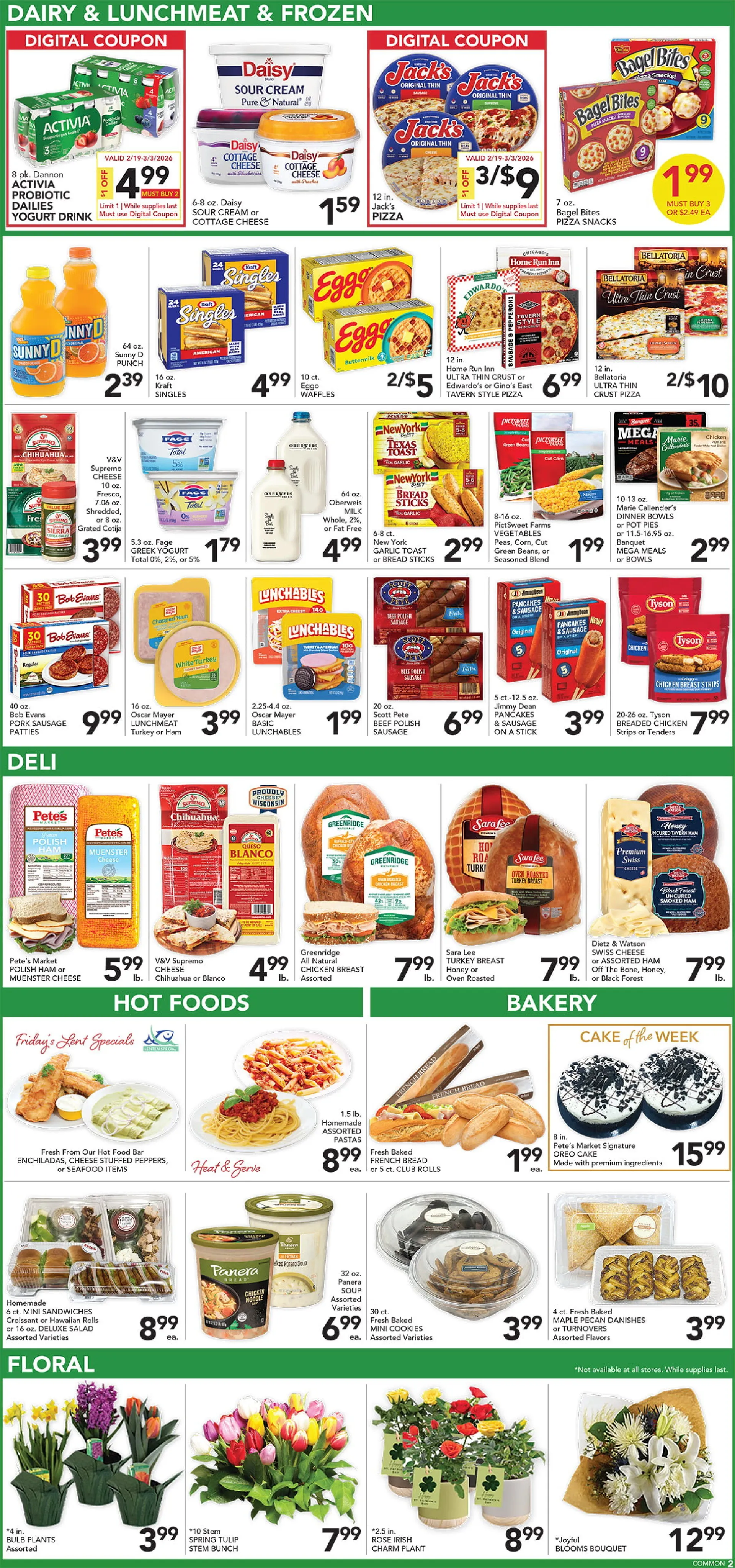 Weekly ad Pete's Fresh Market Sales from February 25 to March 3 2026 - Page 2