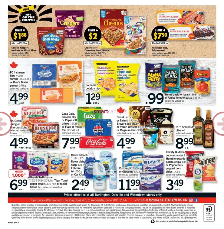 Fortinos Sales from June 4 to June 10 2026 - flyer page 2