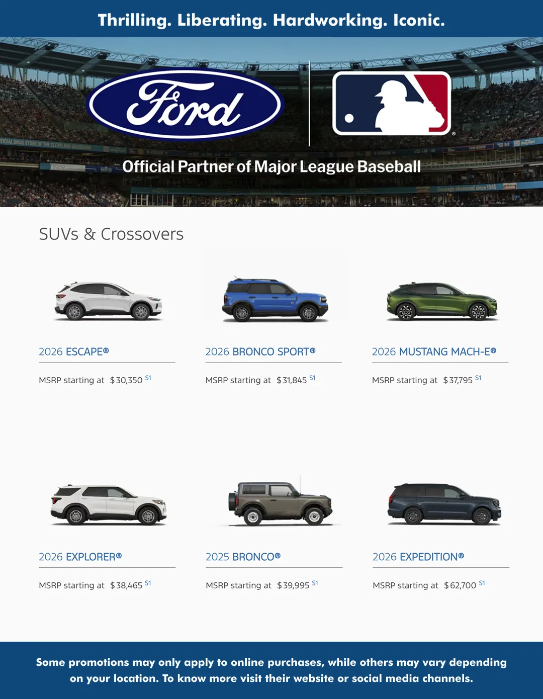 Weekly ad  Ford Sales from April 29 to May 19 2026 - Page 2