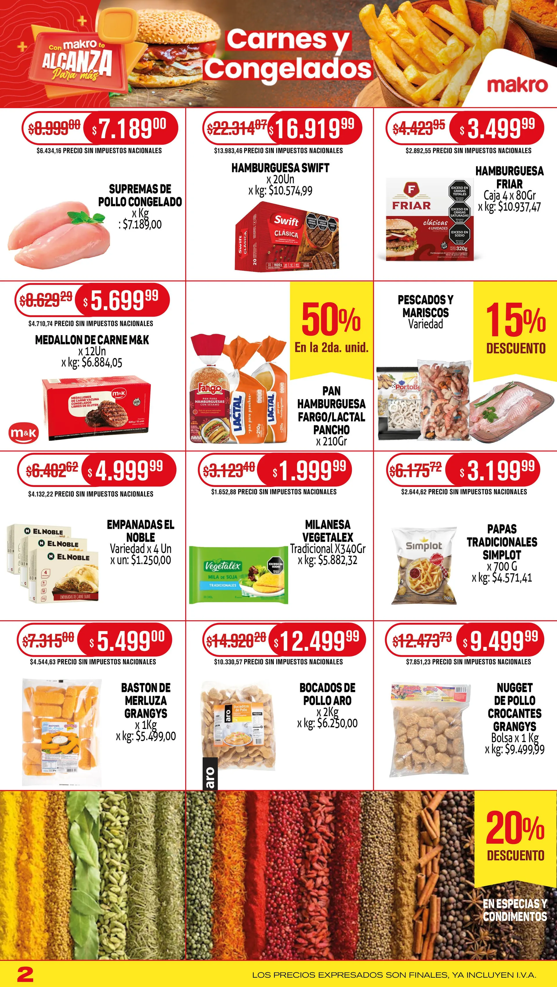 Ofertas de Ofertas Makro - Últimos catálogos 5 de junio al 11 de junio 2025 - Página 2 del catálogo