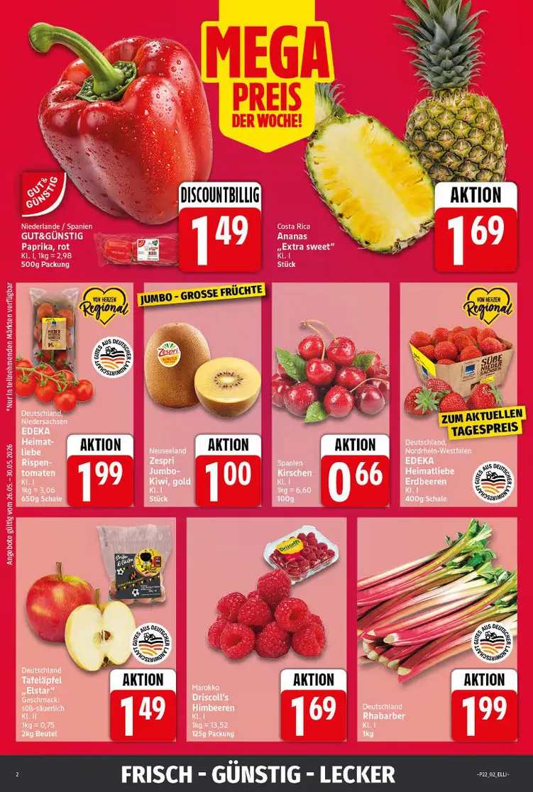 Elli Markt Angebote von 26. Mai bis 30. Mai 2026 - Prospekt seite 2