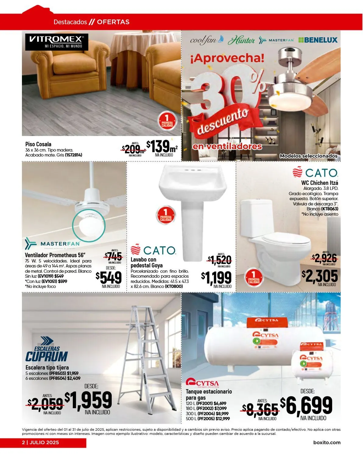 Catálogo de Boxito catálogos y ofertas 1 de julio al 31 de julio 2025 - Pagina 2