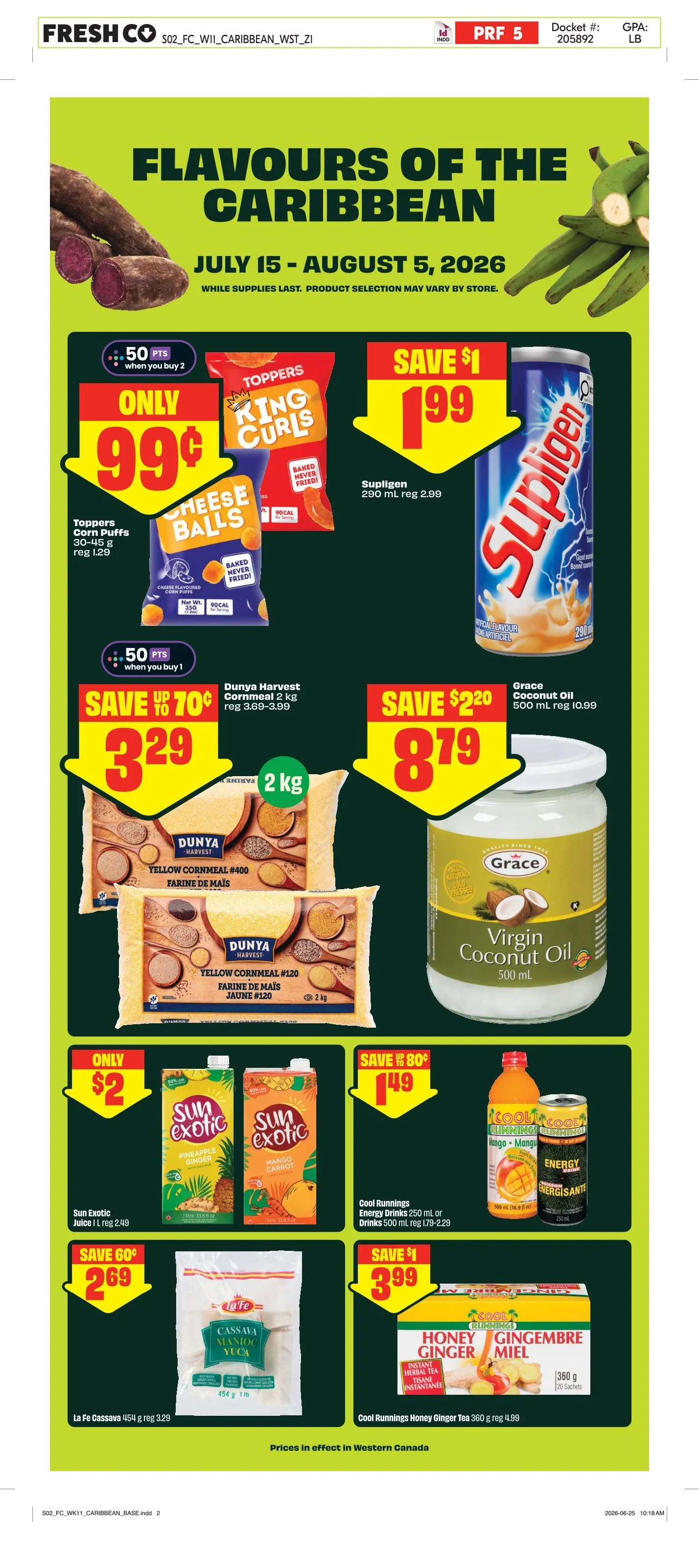 FreshCo. Sales from July 9 to August 5 2026 - flyer page 2