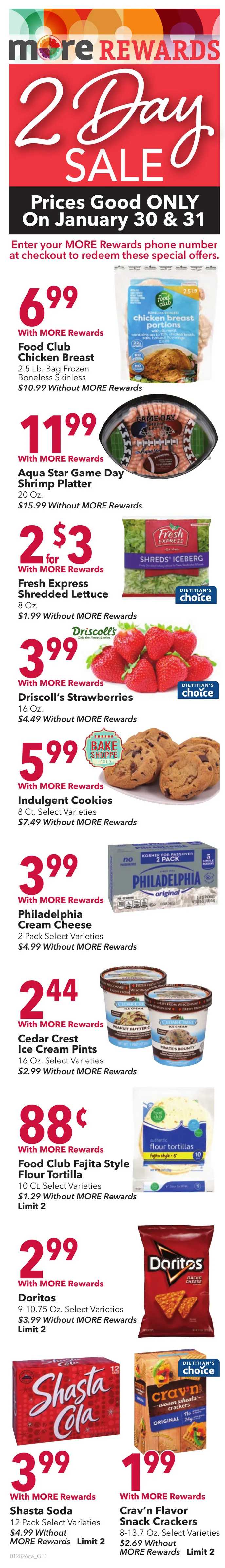 Weekly promotion Cash Wise Sales spanning from January 28 to February 3 2026 - Page 2 for Catalogue 365