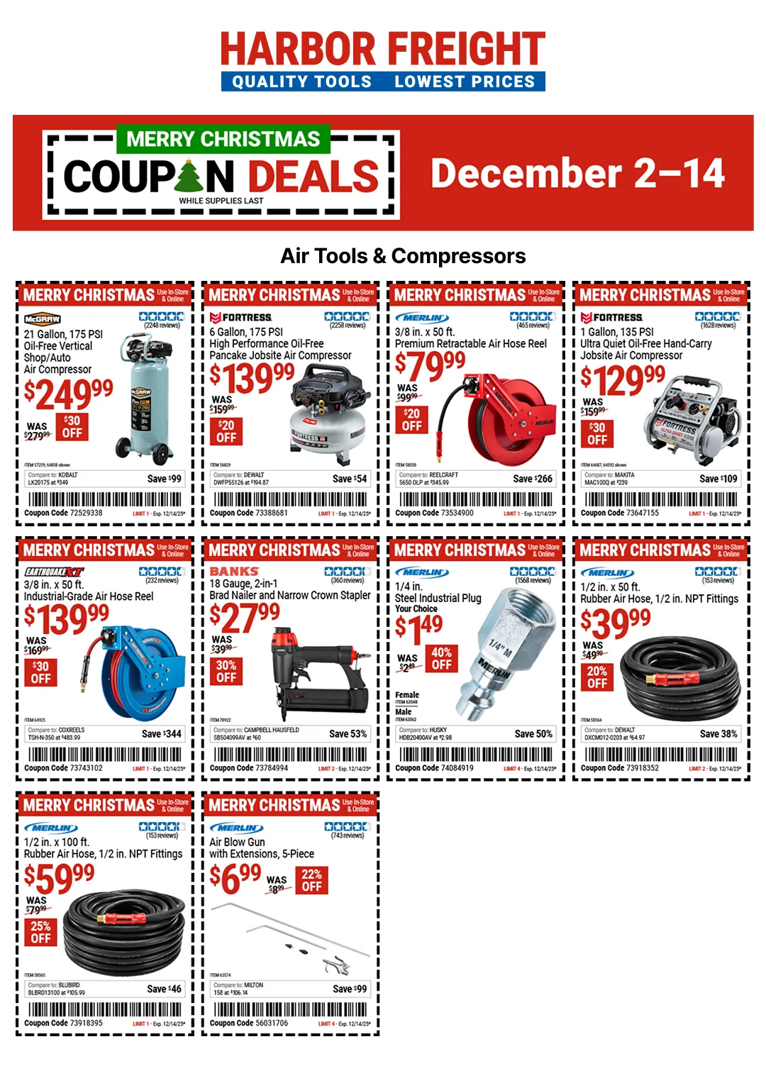 Weekly ad Coupons from December 2 to December 14 2025 - Page 