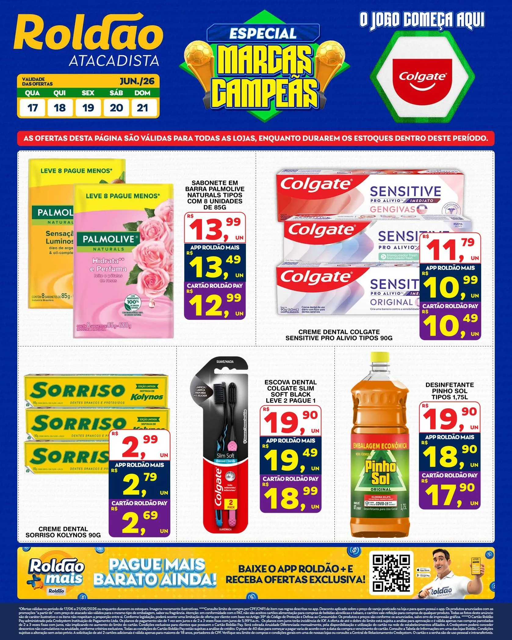 Encarte de  Folhetos Roldão - Promoções imperdíveis! 17 de junho até 22 de junho 2026 - Pagina 2