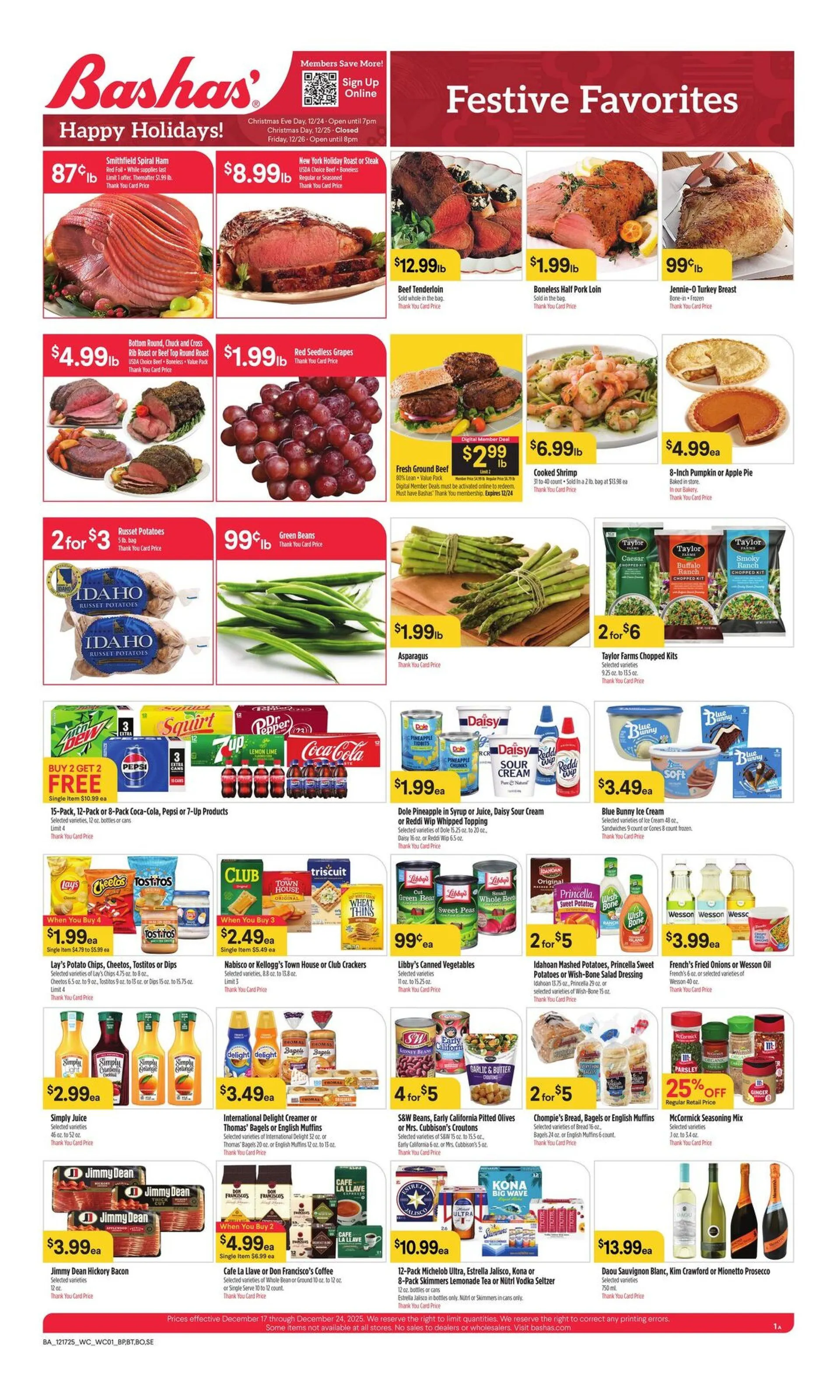 Weekly ad Bashas Sales from December 17 to December 23 2025 - Page 2
