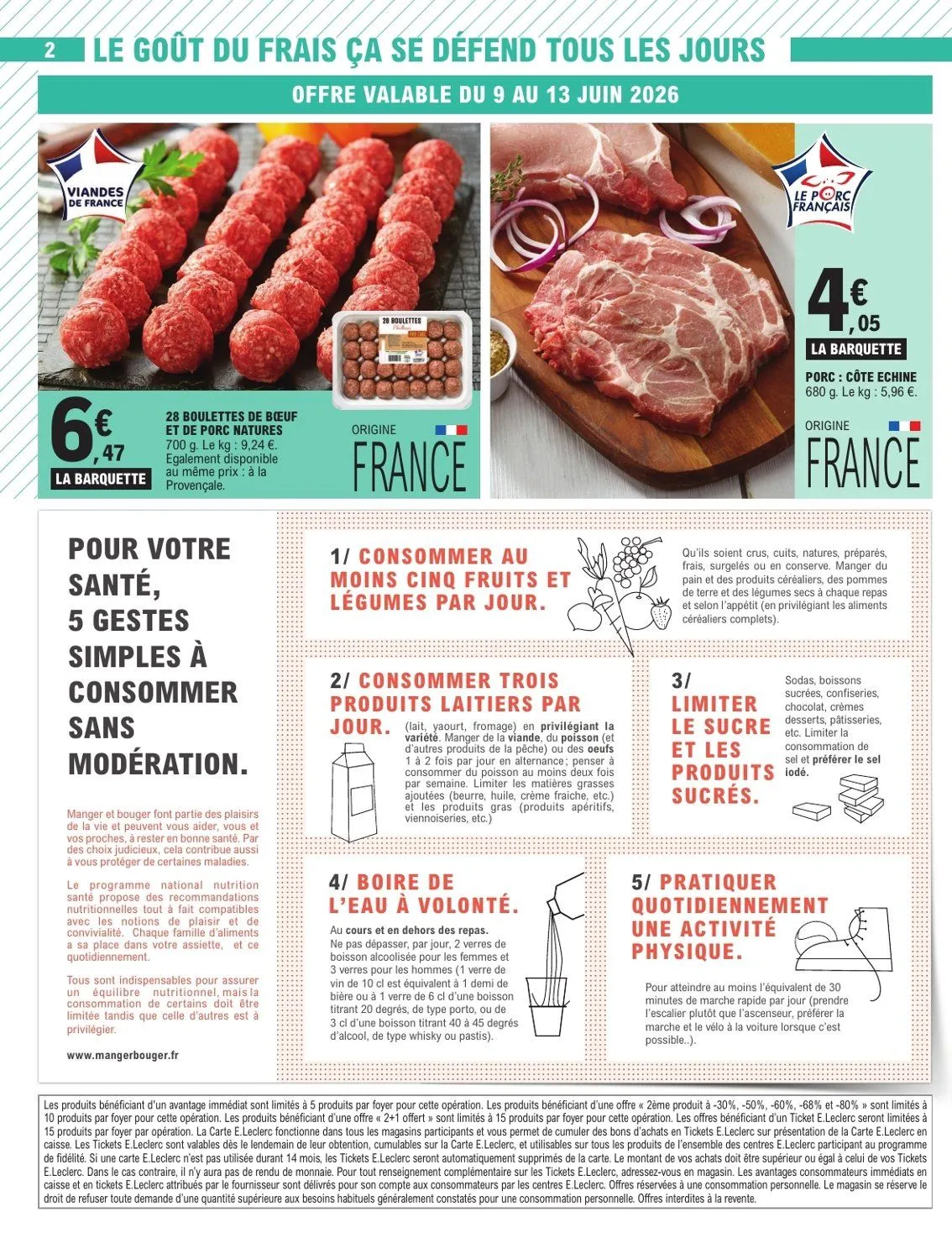 Catalogues E.Leclerc du 9 juin au 20 juin 2026 - Catalogue page 2