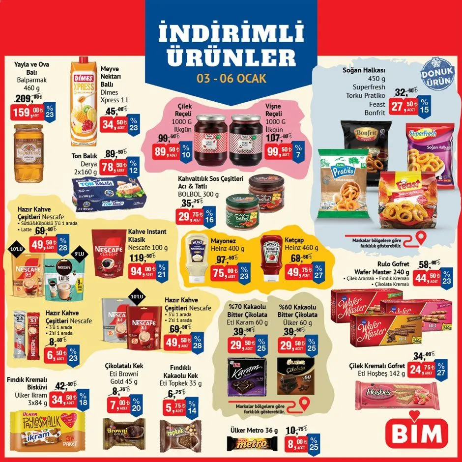 Katalog En son BİM fırsatları 3 Ocak - 6 Ocak 2025 - aktüel Sayfa 