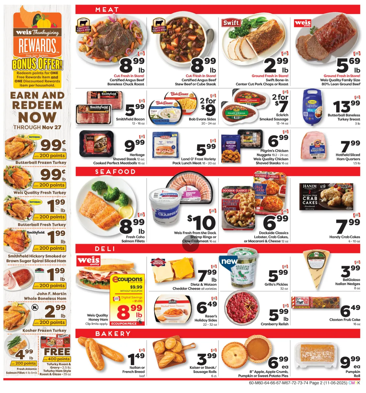 Weekly ad Weis Sales from November 6 to November 12 2025 - Page 2