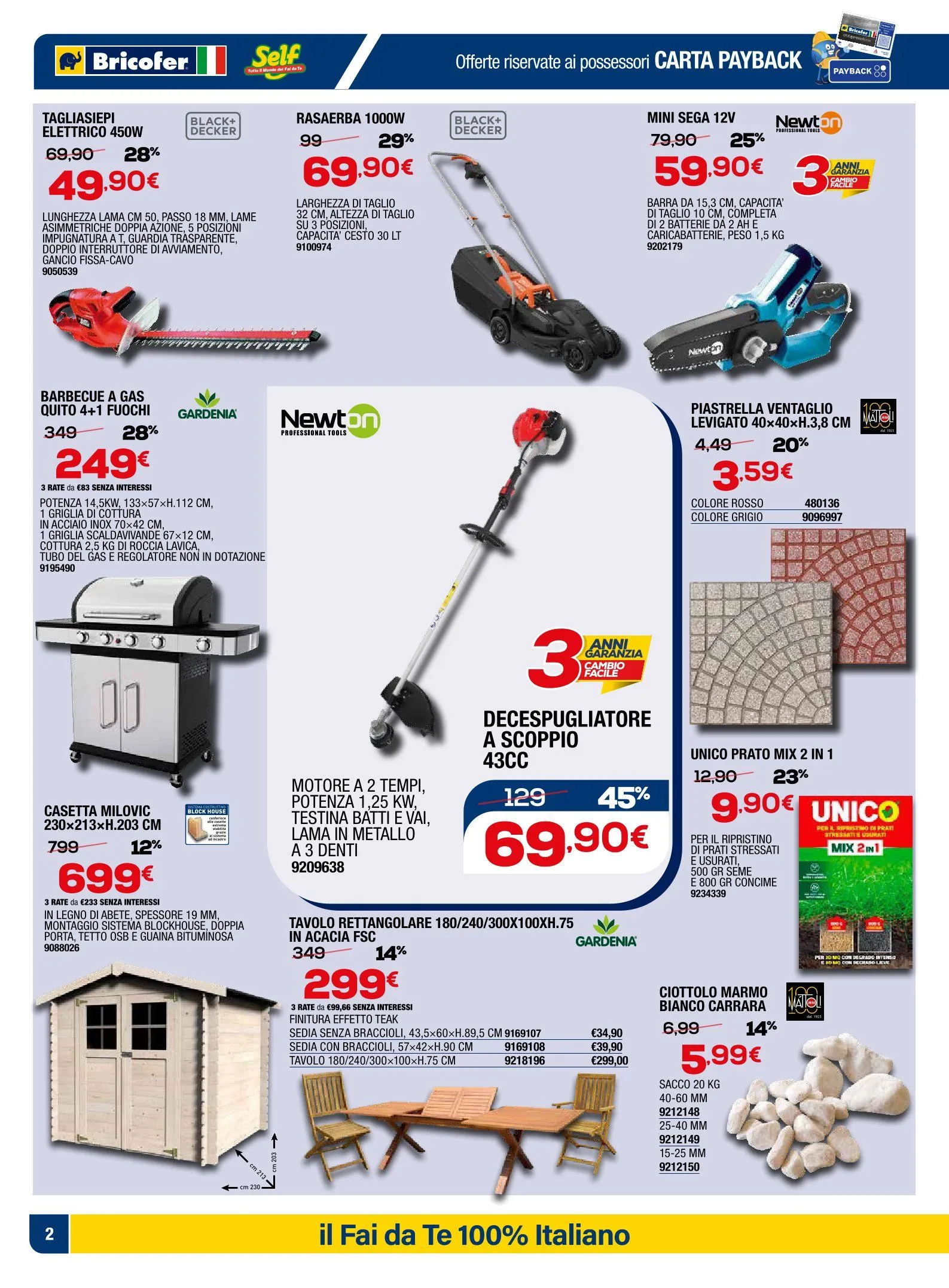 Volantini Bricofer da 5 marzo a 22 marzo di 2026 - Pagina del volantino 2