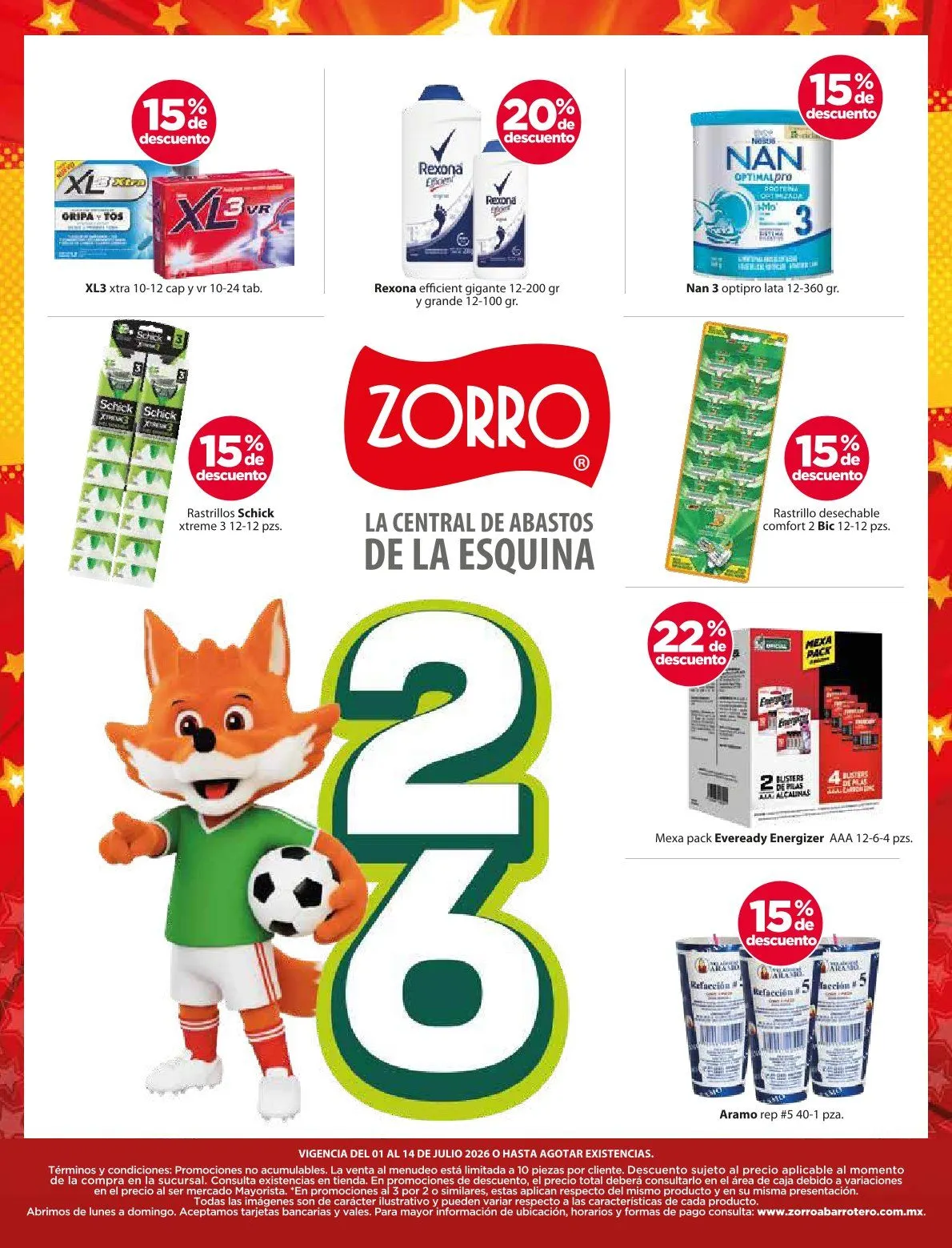 Catálogo de Zorro Ofertas 1 de julio al 14 de julio 2026 - Pagina 2