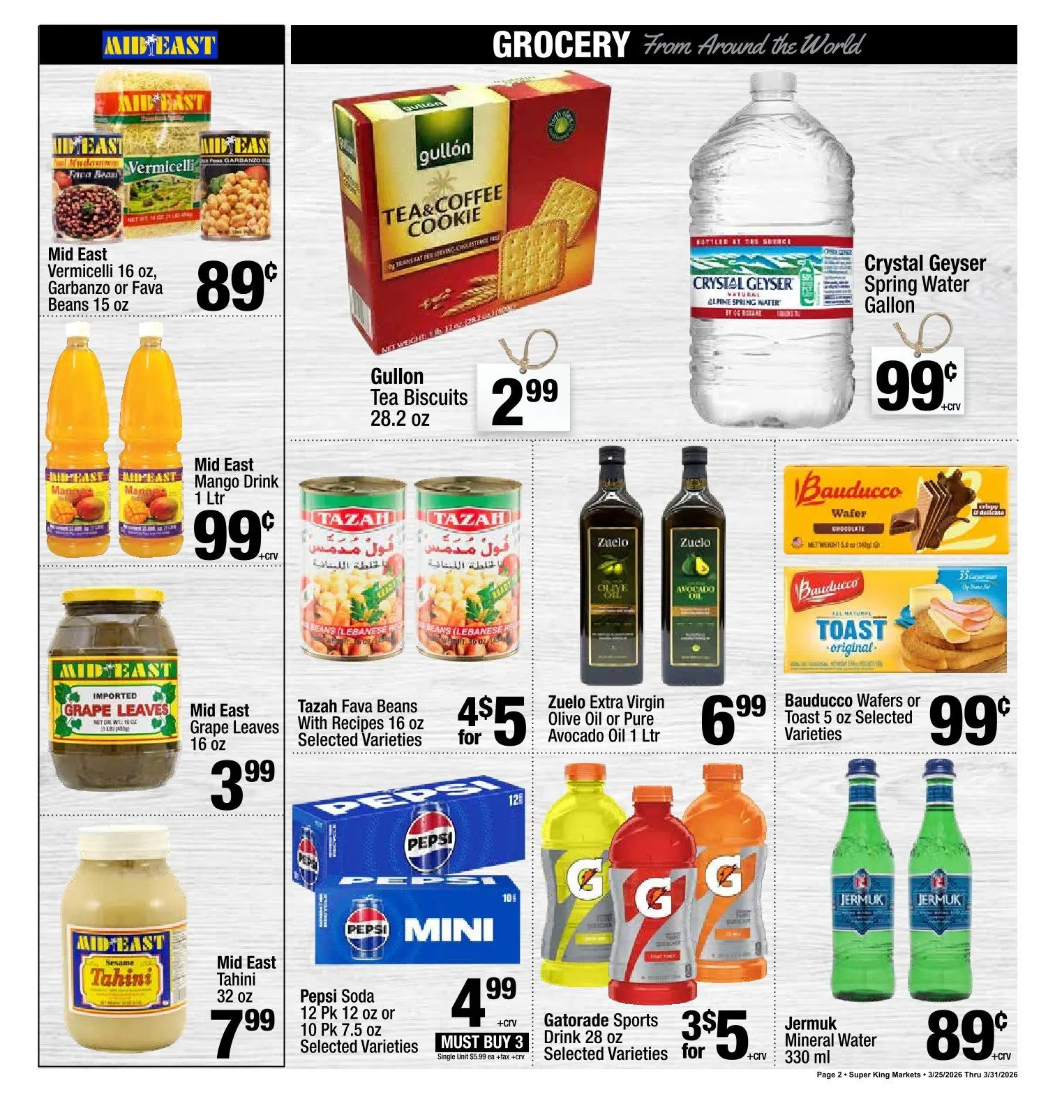 Weekly ad Super King Markets Sales from March 25 to March 31 2026 - Page 2