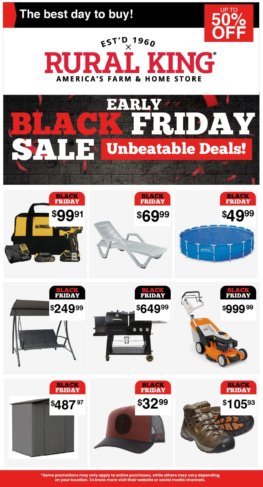 Weekly ad Black Friday deals from November 6 to November 30 2024 - Page 1