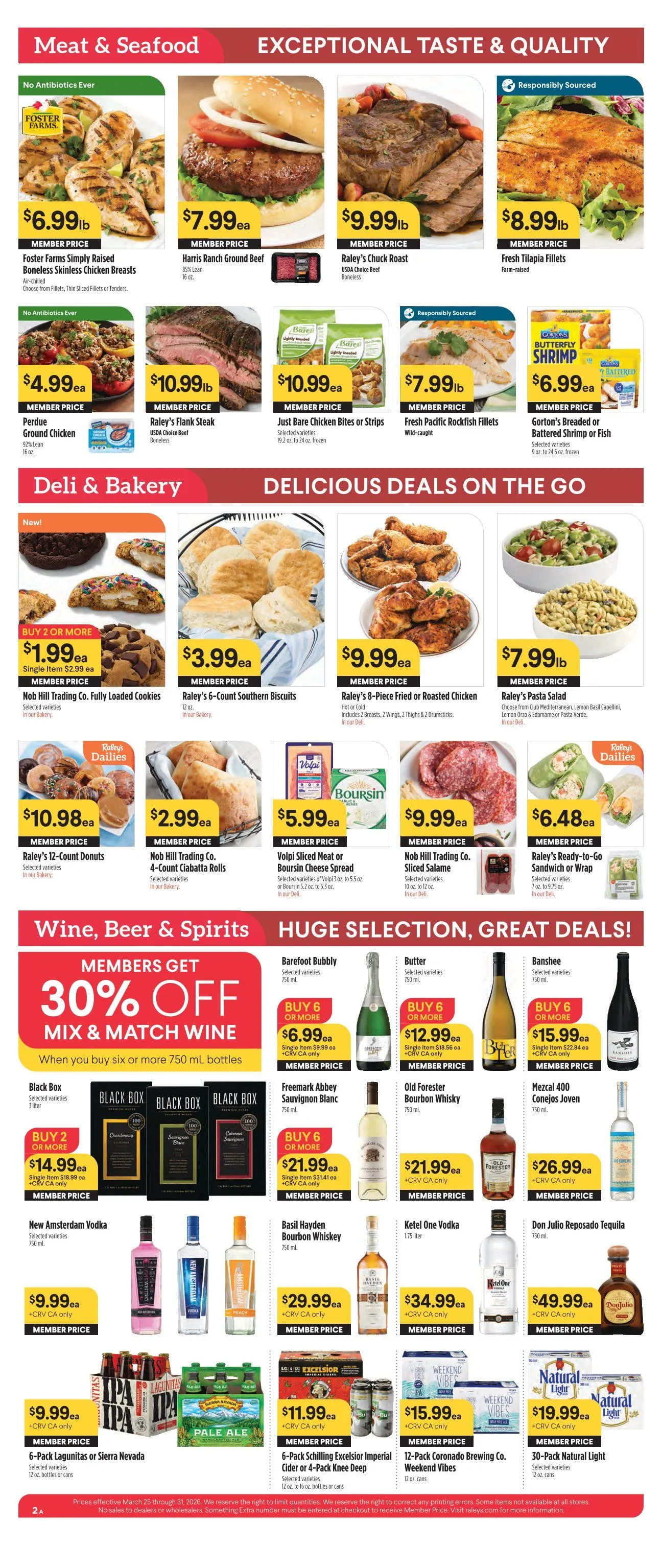 Weekly ad  Raley's Sales from March 25 to April 1 2026 - Page 2