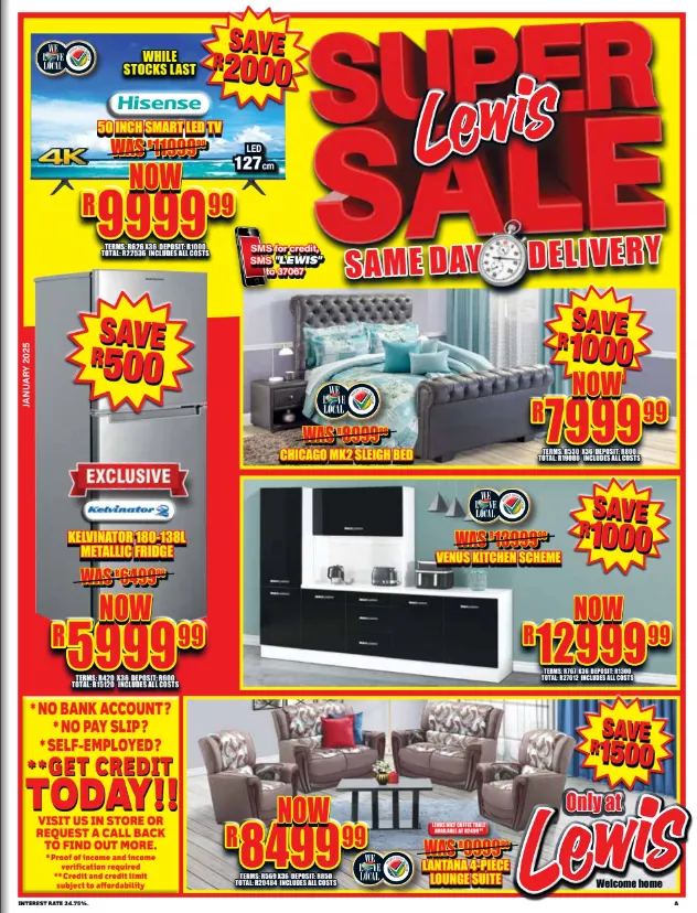 Lewis Deals from 6 January to 23 February 2025 - Catalogue Page