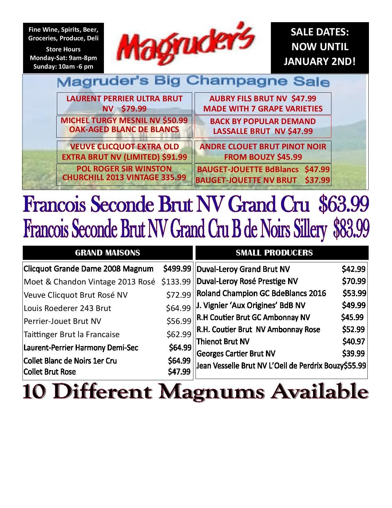 Weekly ad Magruder's Deals from December 17 to January 2 2025 - Page 
