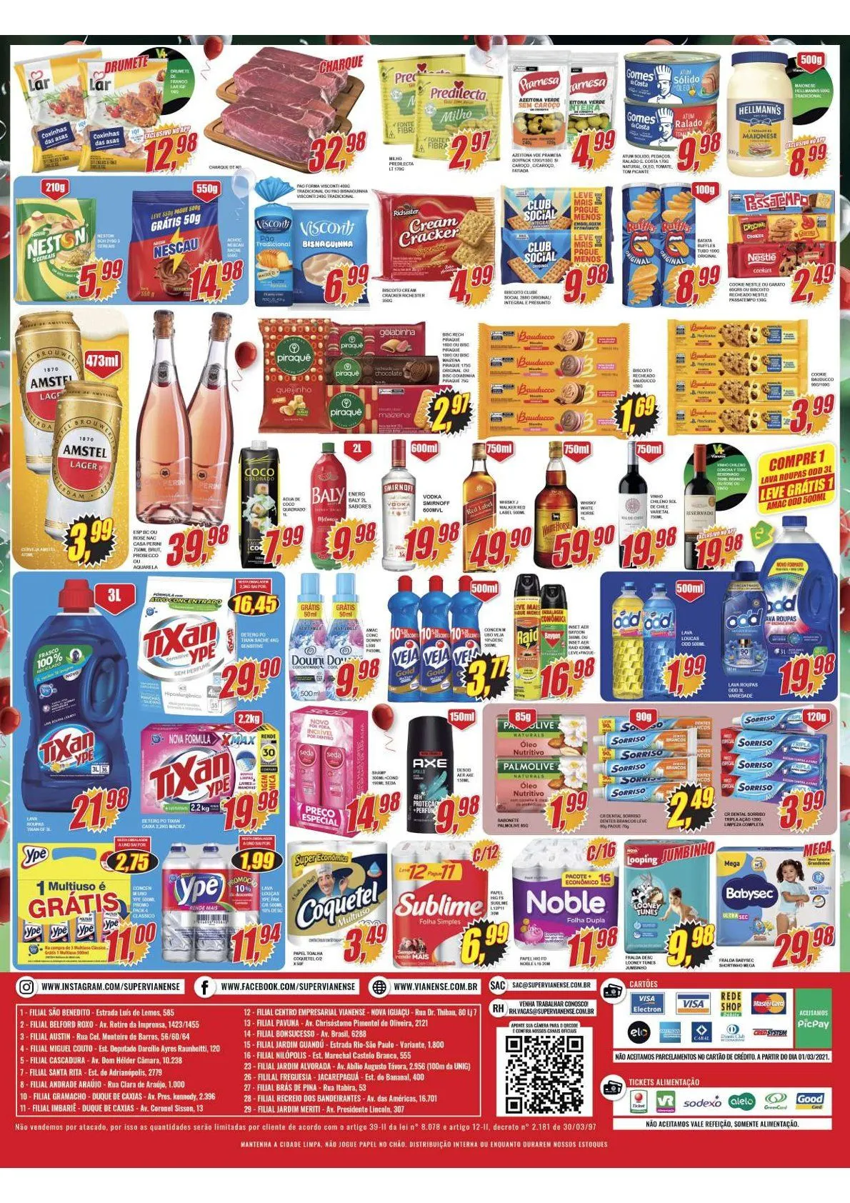 Encarte de Folhetos Vianense Supermercados 4 de novembro até 6 de novembro 2025 - Pagina 2