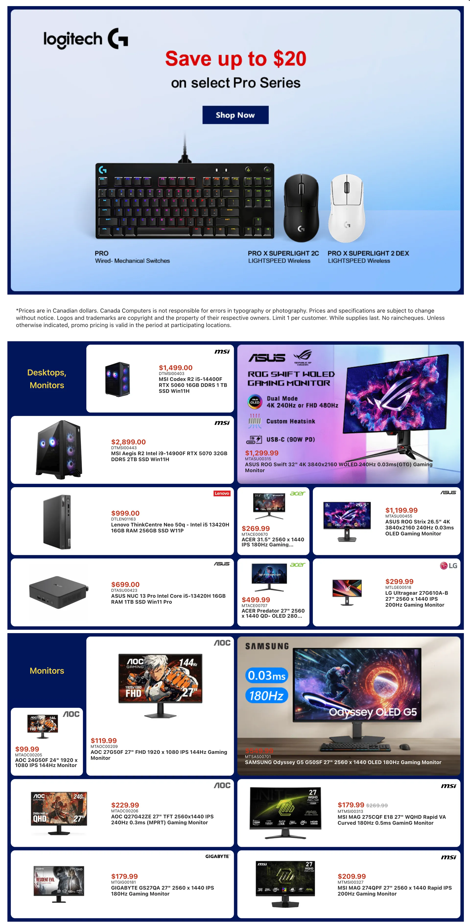 Flyer from March 17 to March 31 2026 - flyer page 1