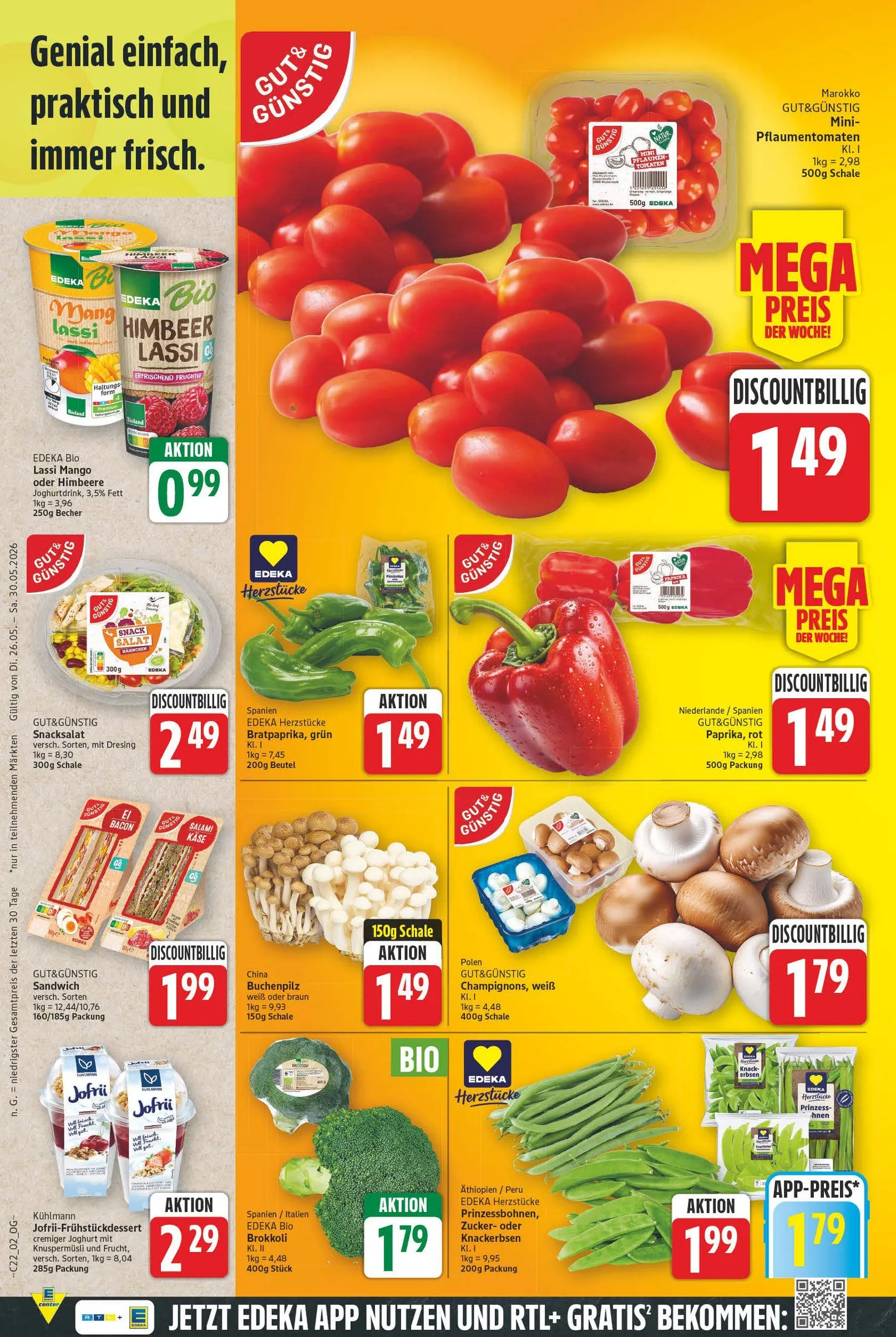 Edeka Angebote von 26. Mai bis 30. Mai 2026 - Prospekt seite 2