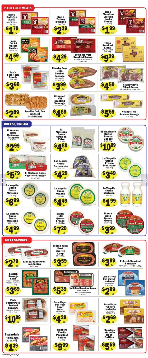 Weekly ad Sellers Bros Sales from January 21 to January 27 2026 - Page 2