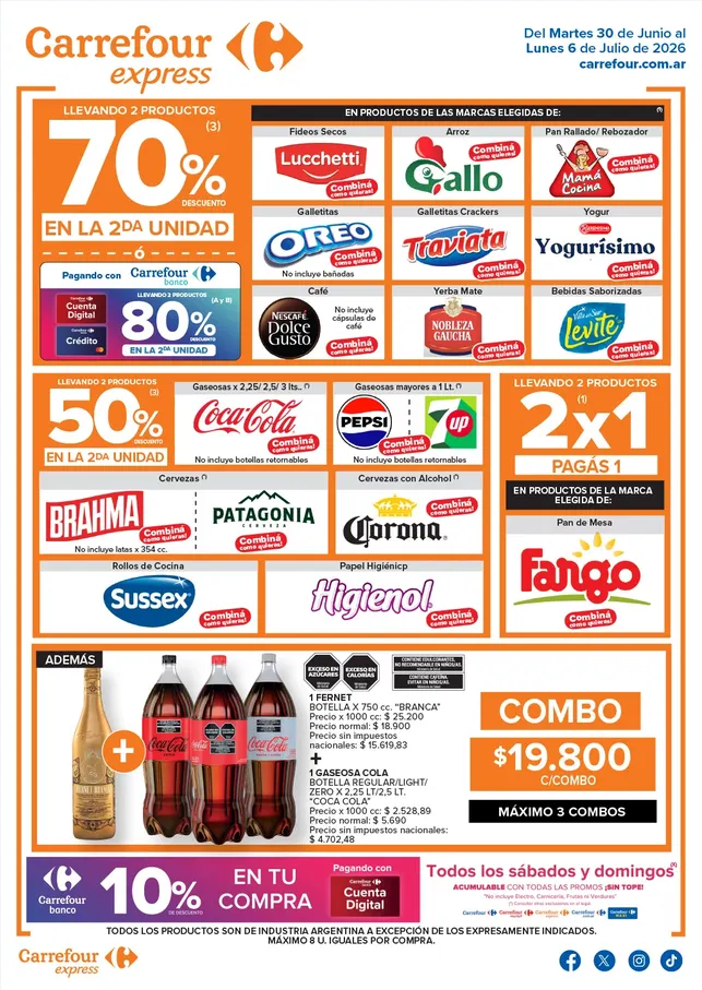 Ofertas de Ofertas Carrefour Express 30 de junio al 6 de julio 2026 - Página 2 del catálogo