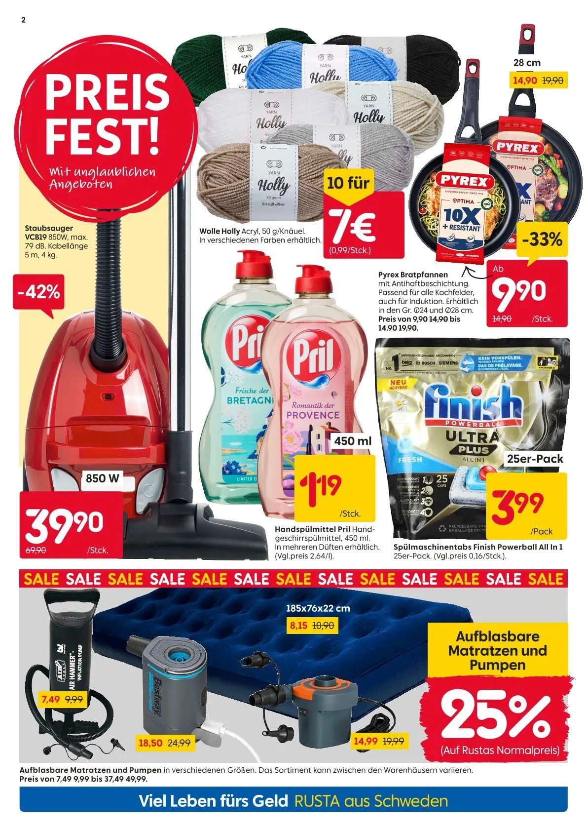 Rusta Angebote von 25. Juli bis 31. Juli 2026 - Prospekt seite 2