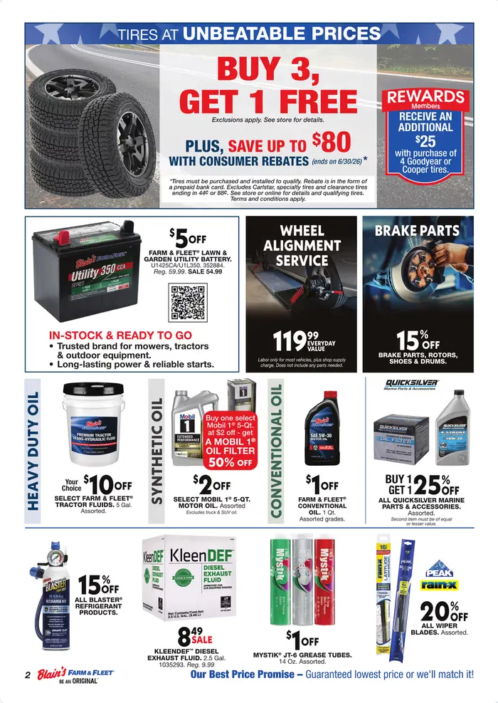 Weekly ad Blain's Farm & Fleet Sales from June 25 to July 5 2026 - Page 2