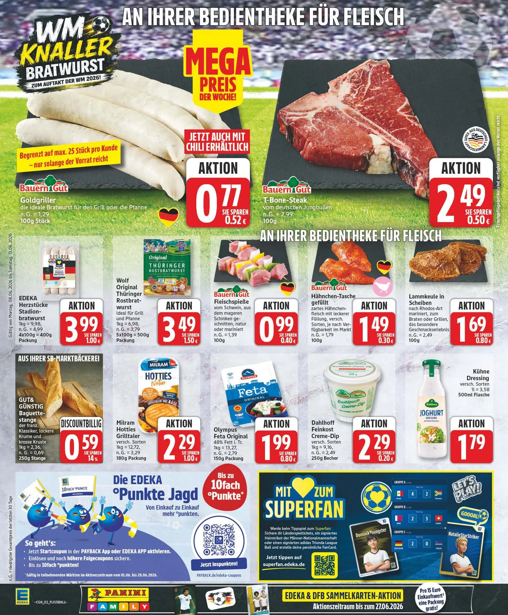 Edeka Angebote von 8. Juni bis 13. Juni 2026 - Prospekt seite 2