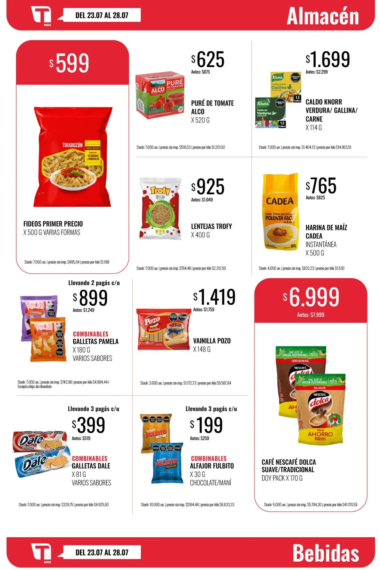 Ofertas de Supermercados Tadicor 23 de julio al 28 de julio 2026 - Página 2 del catálogo
