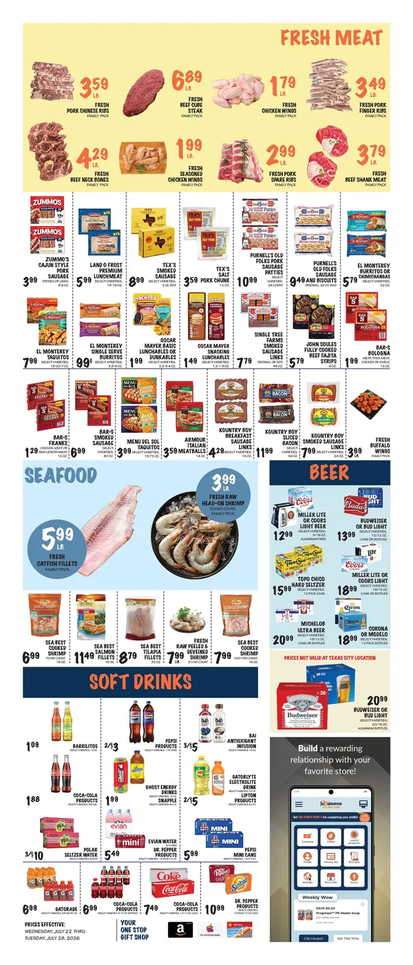 Weekly promotion Foodarama Sales spanning from July 22 to July 28 2026 - Page 2 for Catalogue 365