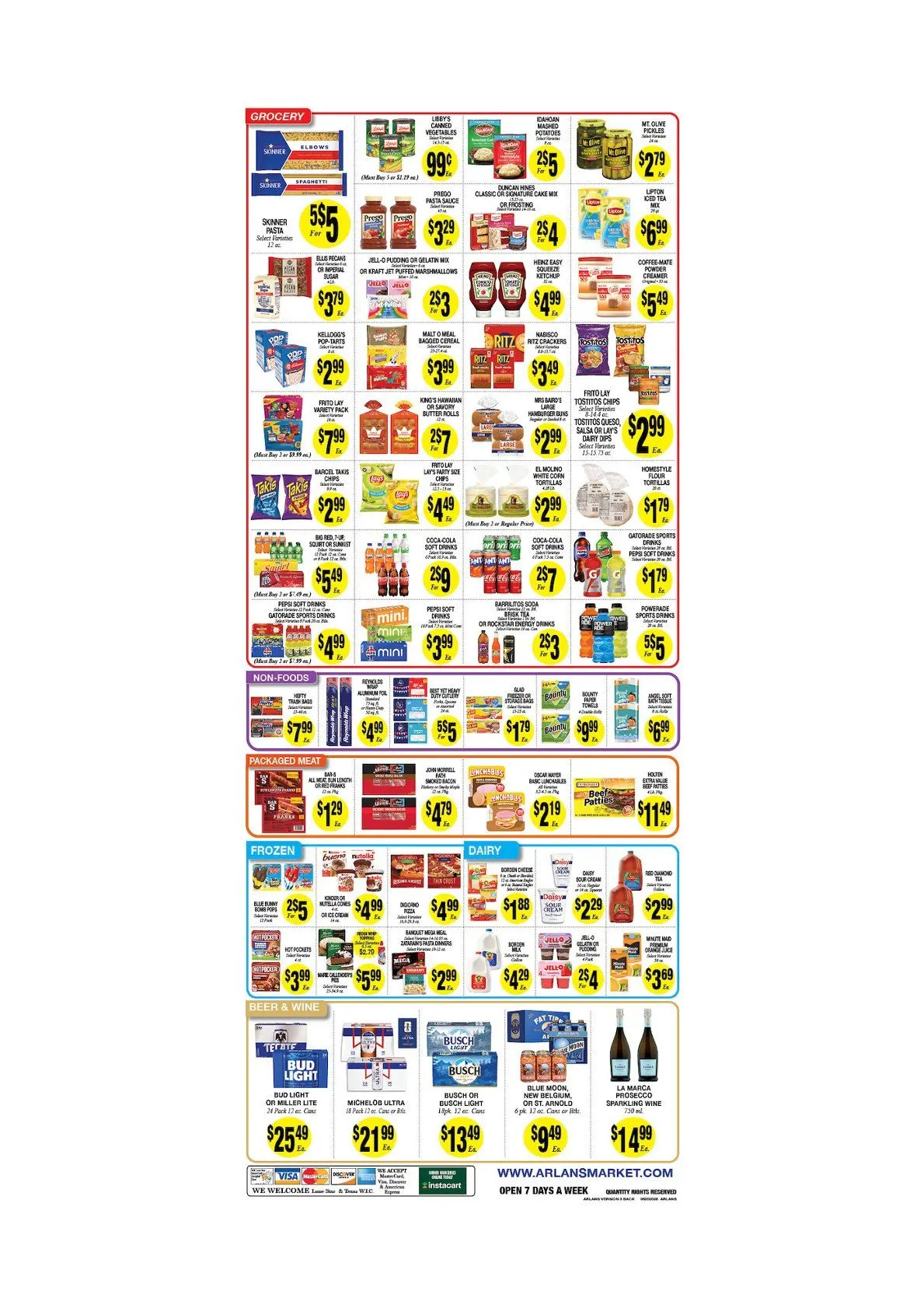 Weekly promotion Arlan's Market weekly ads spanning from May 21 to May 26 2026 - Page 2 for Catalogue 365