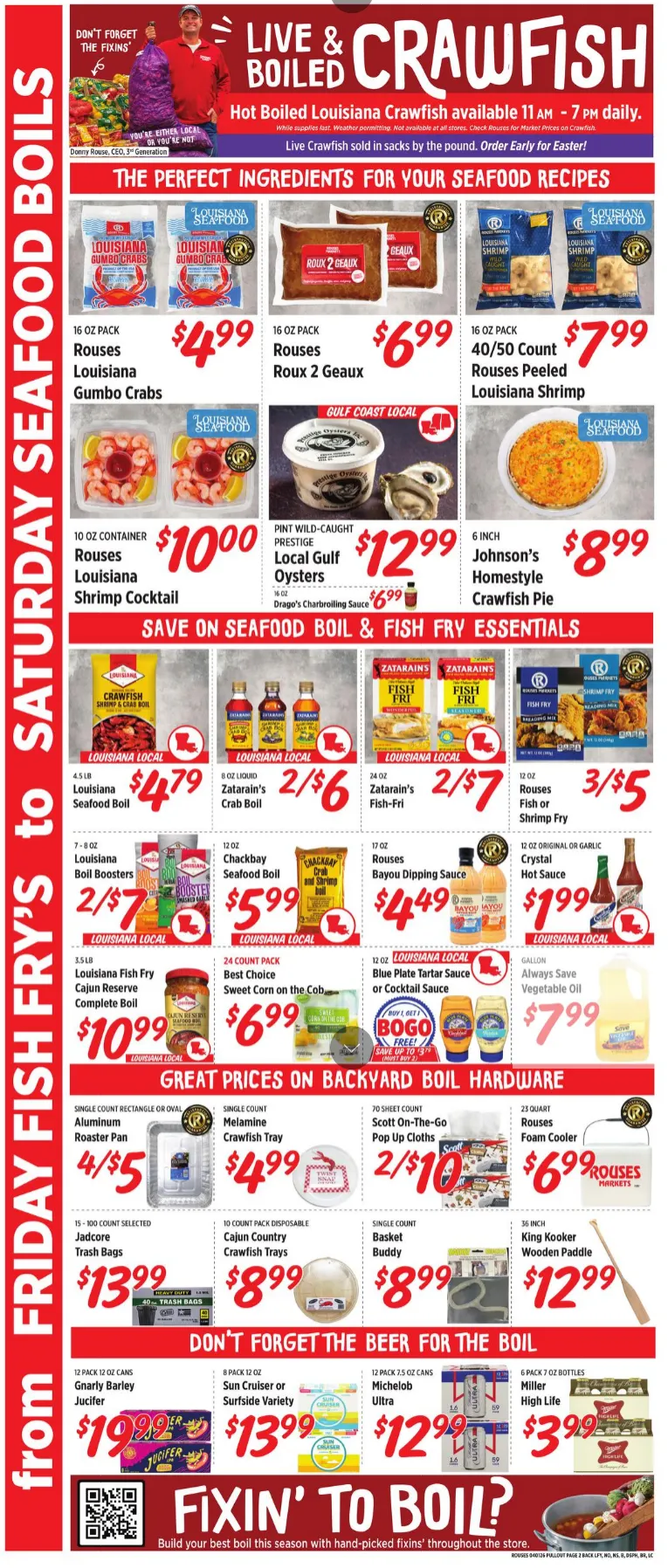 Weekly promotion  Rouses Markets Sales spanning from April 1 to April 8 2026 - Page 2 for Catalogue 365