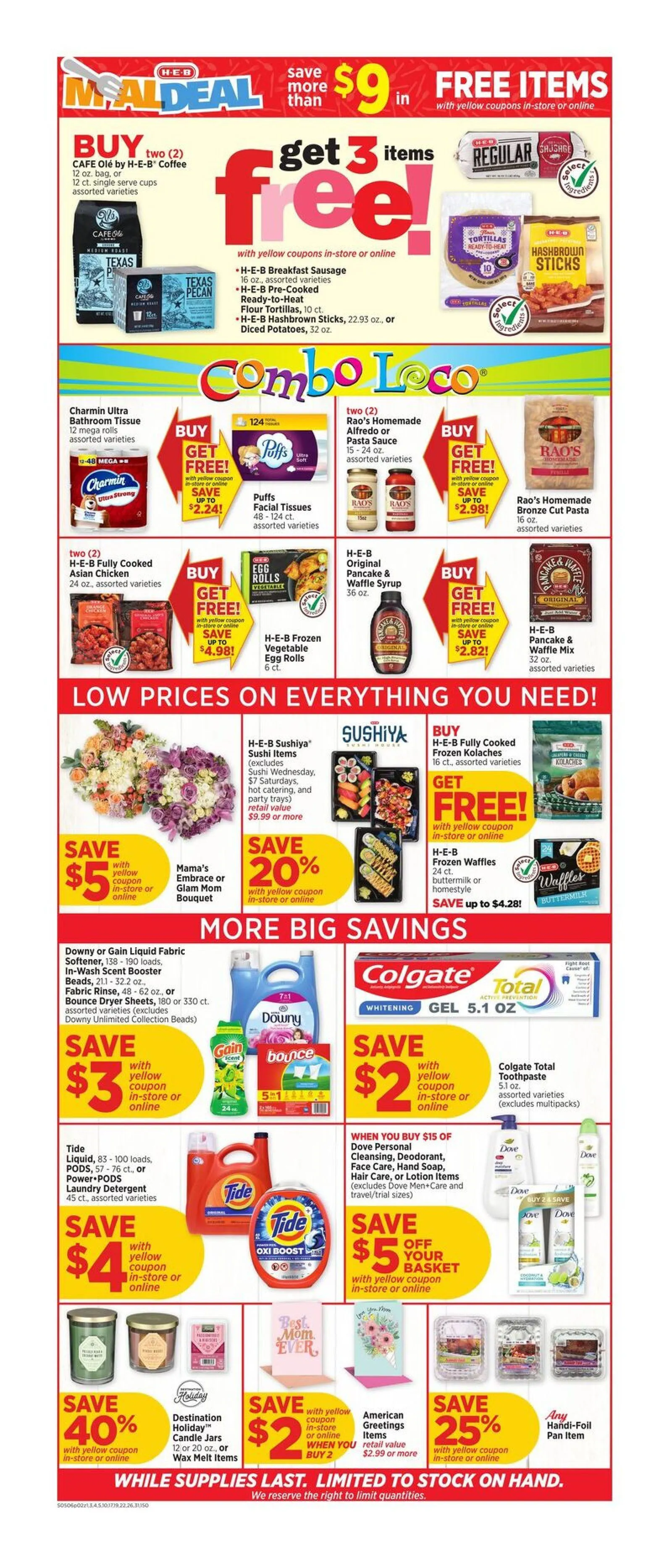 Weekly promotion H-E-B Sales spanning from May 6 to May 12 2026 - Page 2 for Catalogue 365