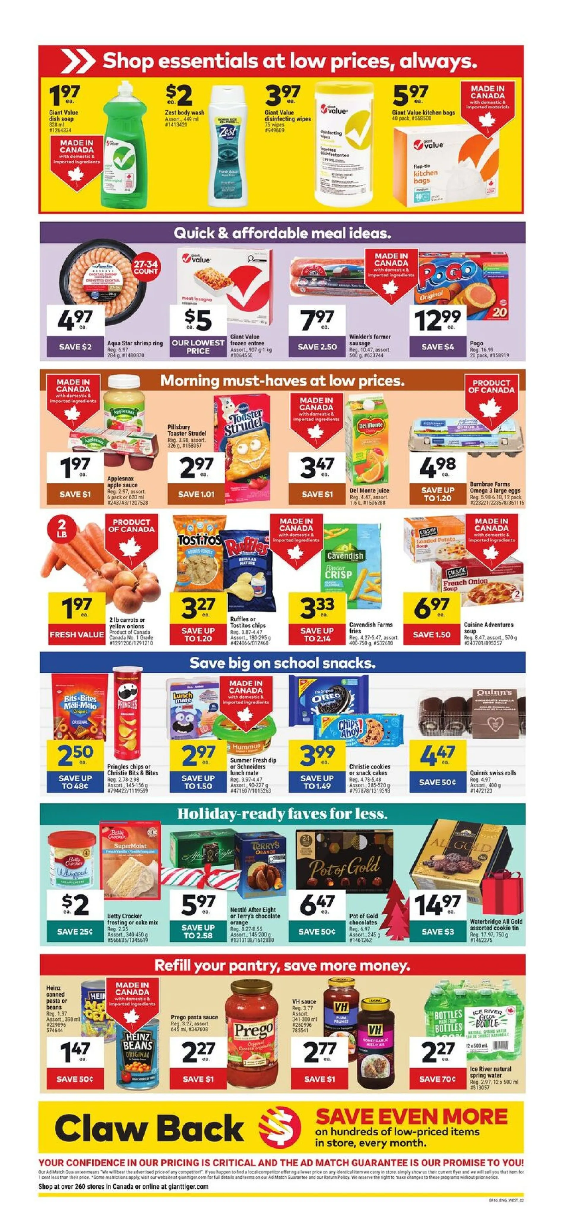 Giant Tiger Ssles from November 19 to November 25 2025 - flyer page 2