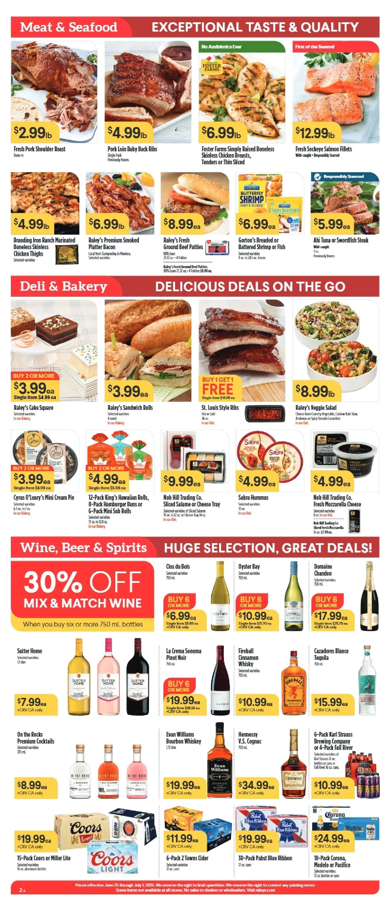 Weekly ad Raley's weekly ads from June 25 to July 3 2025 - Page 2