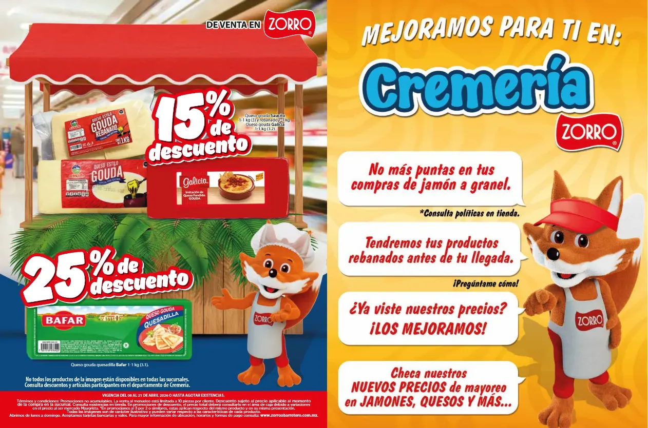 Catálogo de Zorro Ofertas 21 de abril al 9 de mayo 2026 - Pagina 2