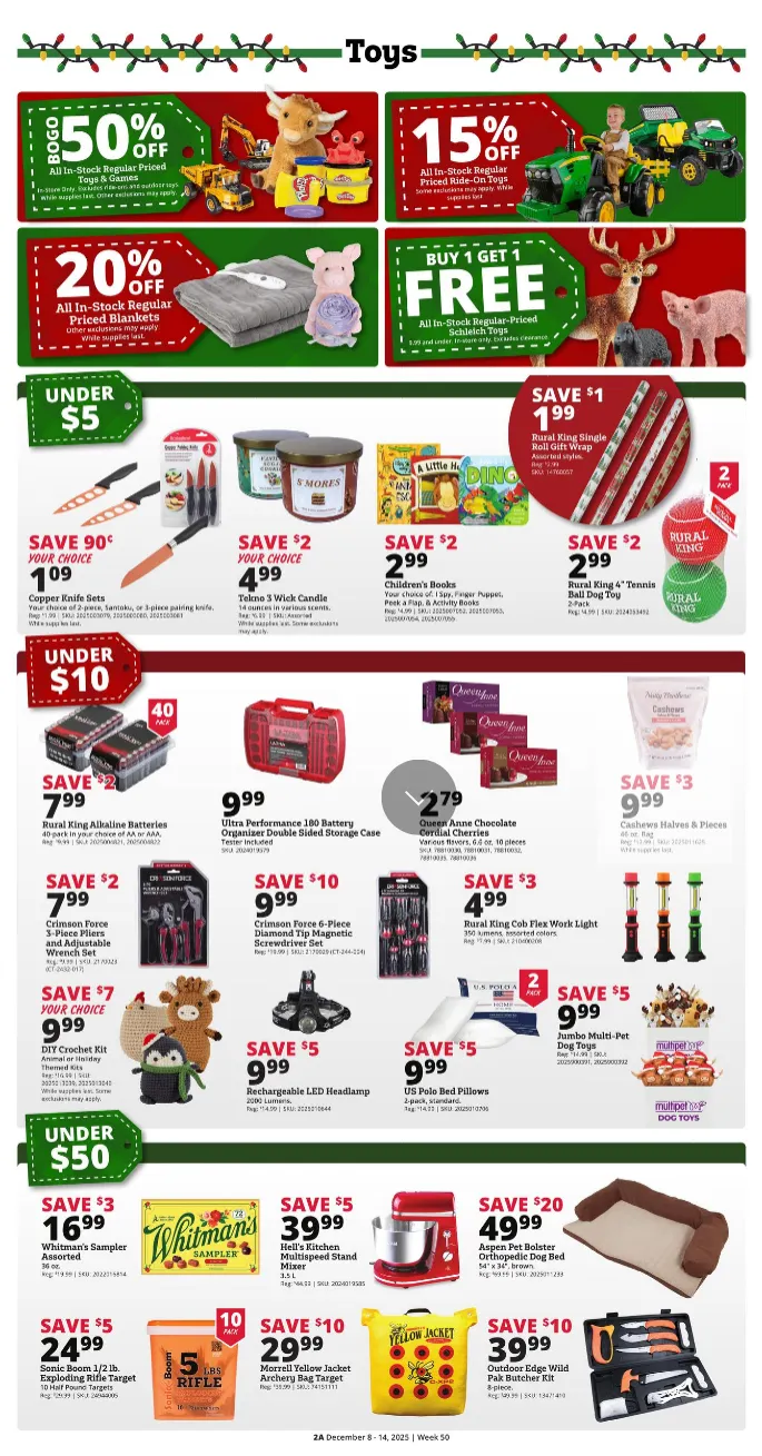 Weekly ad Rural King Sales from December 8 to December 14 2025 - Page 2