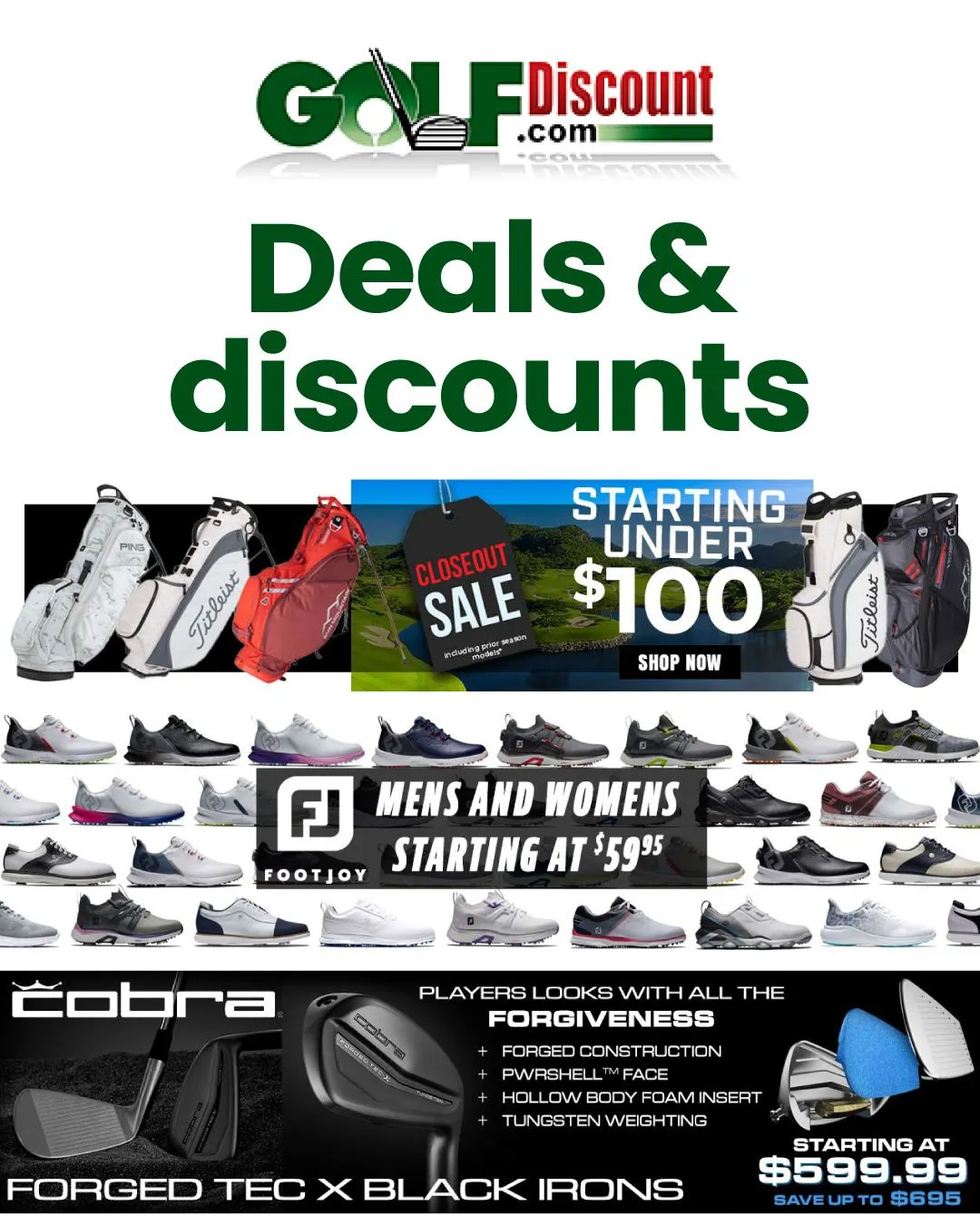 Weekly ad Christmas deals at Golf Discount from December 20 to December 31 2024 - Page 