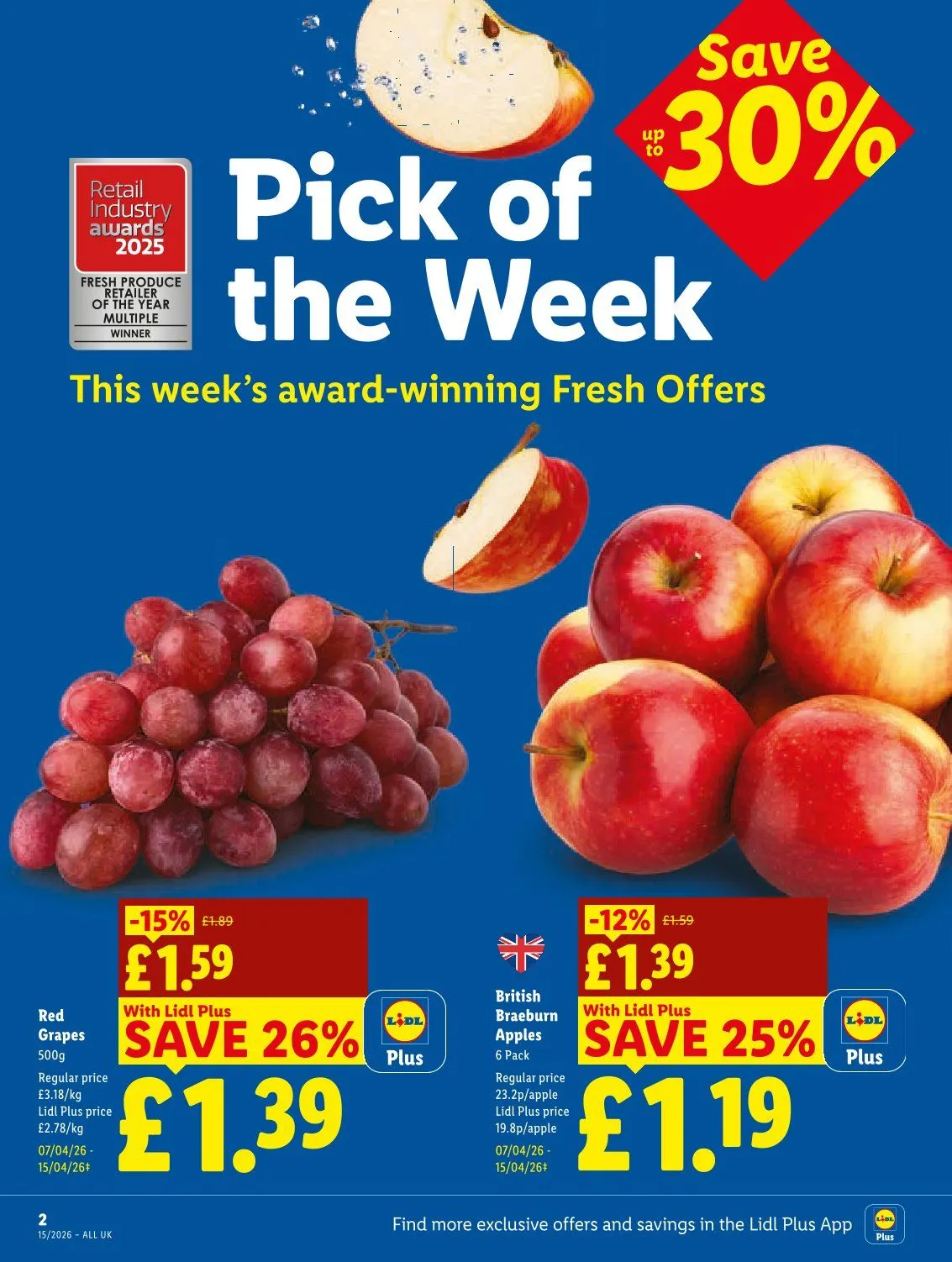  Lidl Offers from 9 April to 15 April 2026 - Catalogue Page 2