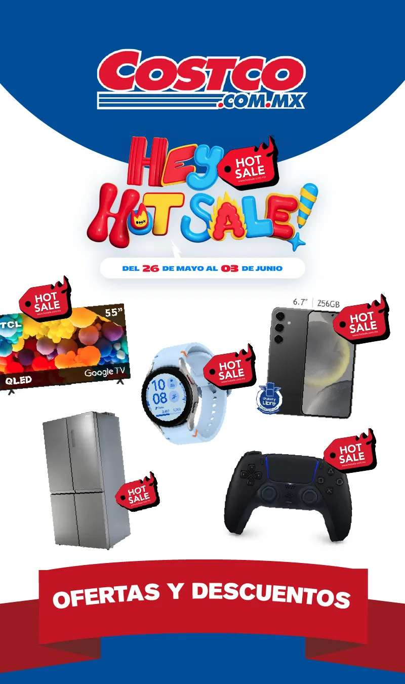 Catálogo de Costco Hot Sale 28 de mayo al 3 de junio 2025 - Pagina 1