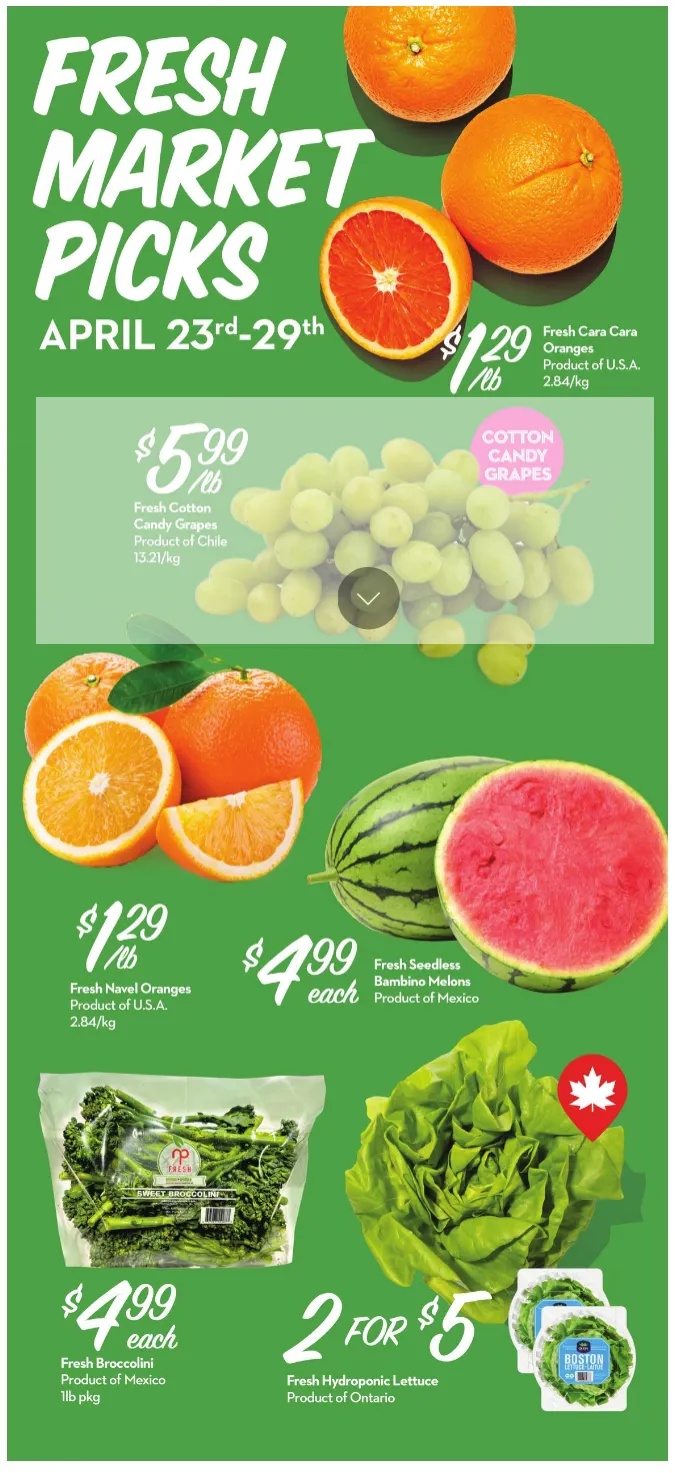 Longo's Sales from April 23 to April 29 2026 - flyer page 2