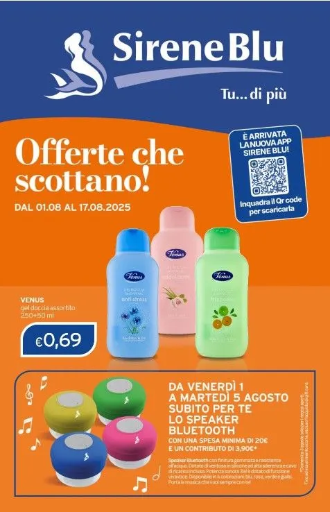 Volantini Sirene Blu da 1 agosto a 17 agosto di 2025 - Pagina del volantino 