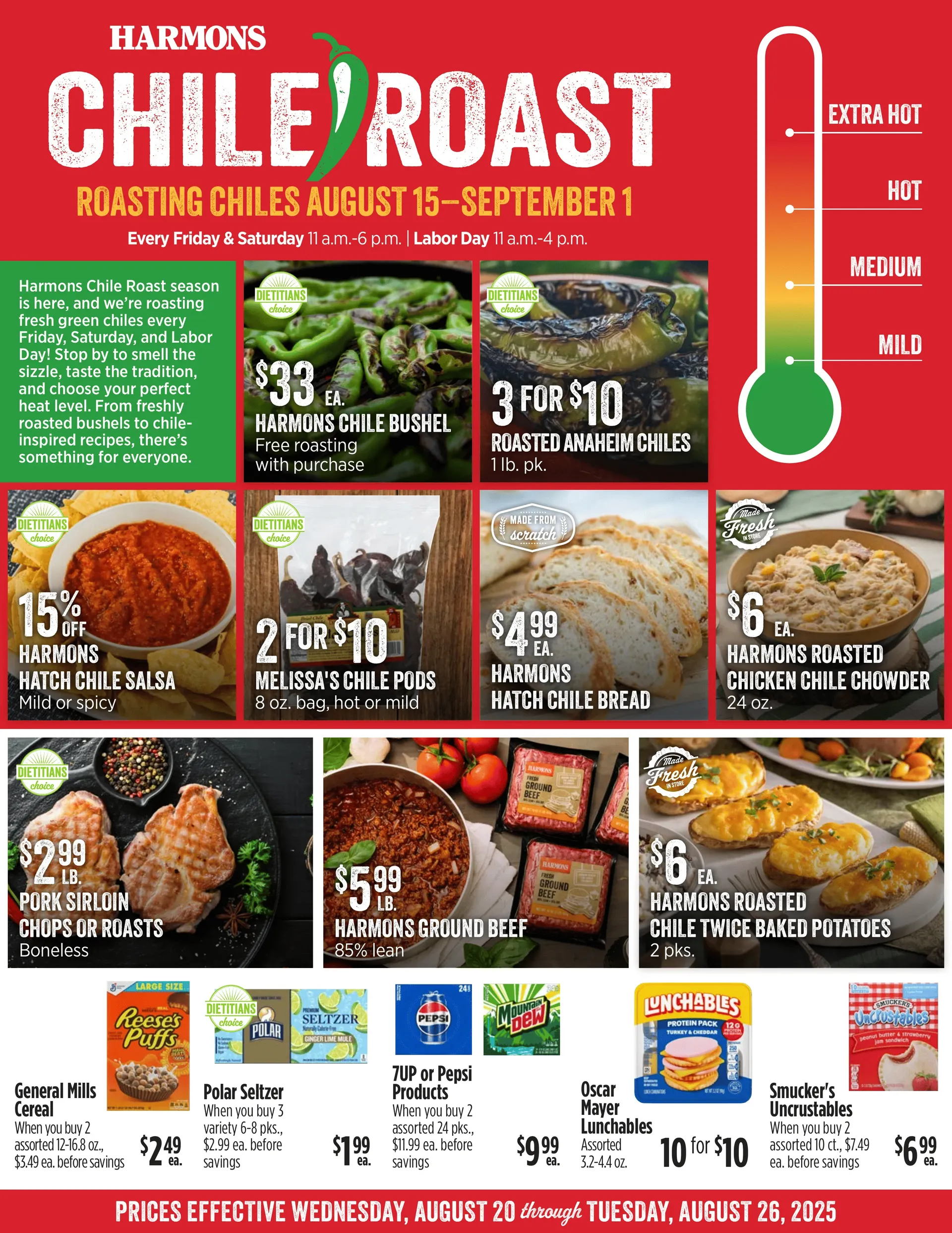 Weekly promotion Harmons Sales spanning from August 20 to August 26 2025 - Page  for Catalogue 365