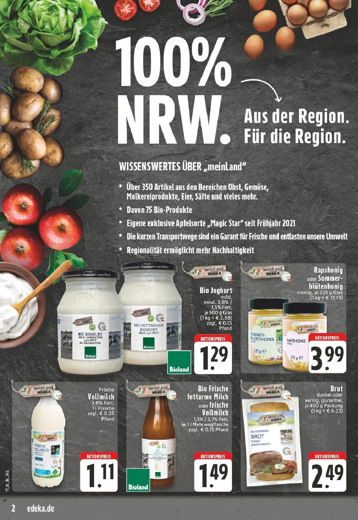 Edeka Prospekt von 21. April bis 26. April 2025 - Prospekt seite 2