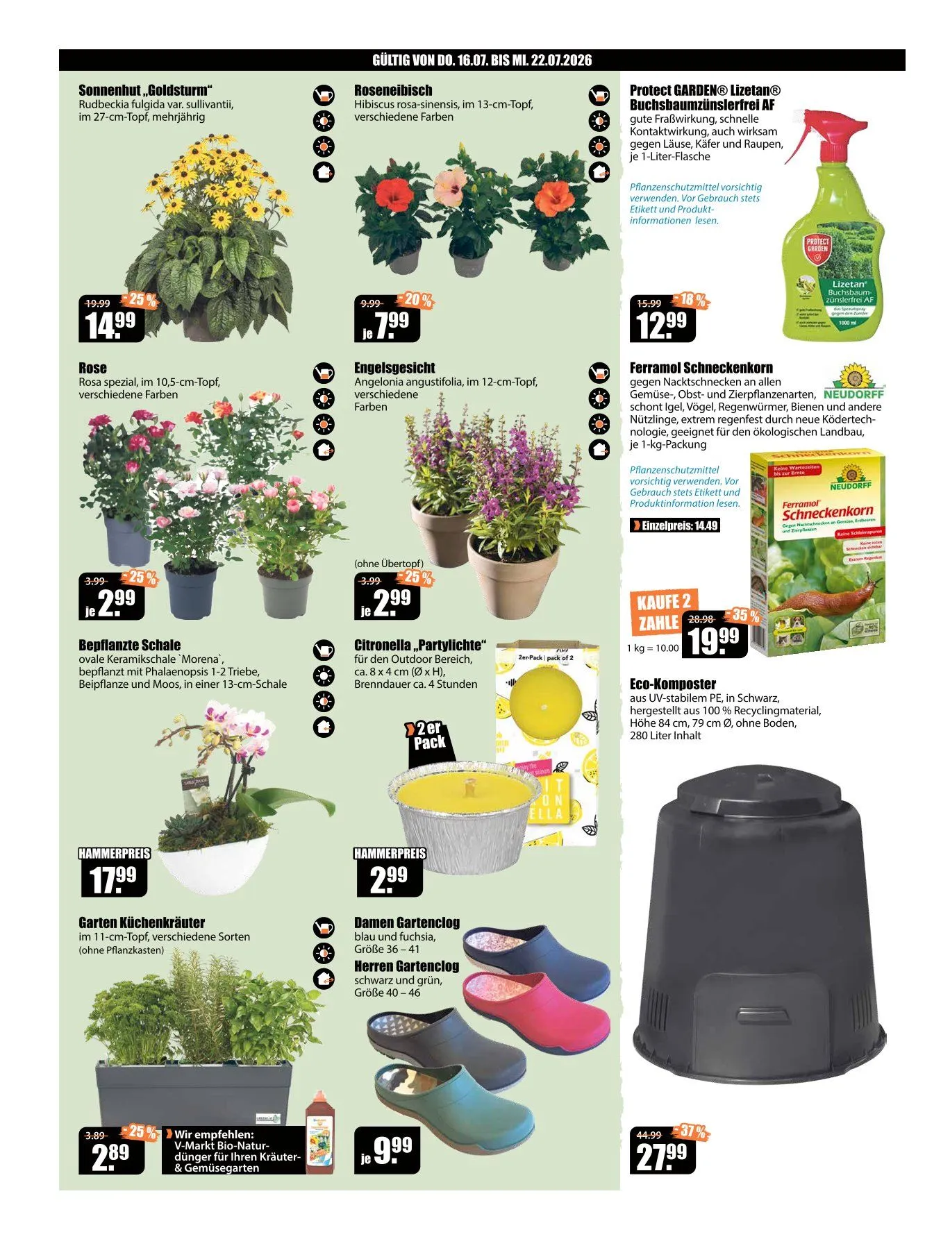V-Baumarkt Angebote von 16. Juli bis 22. Juli 2026 - Prospekt seite 2